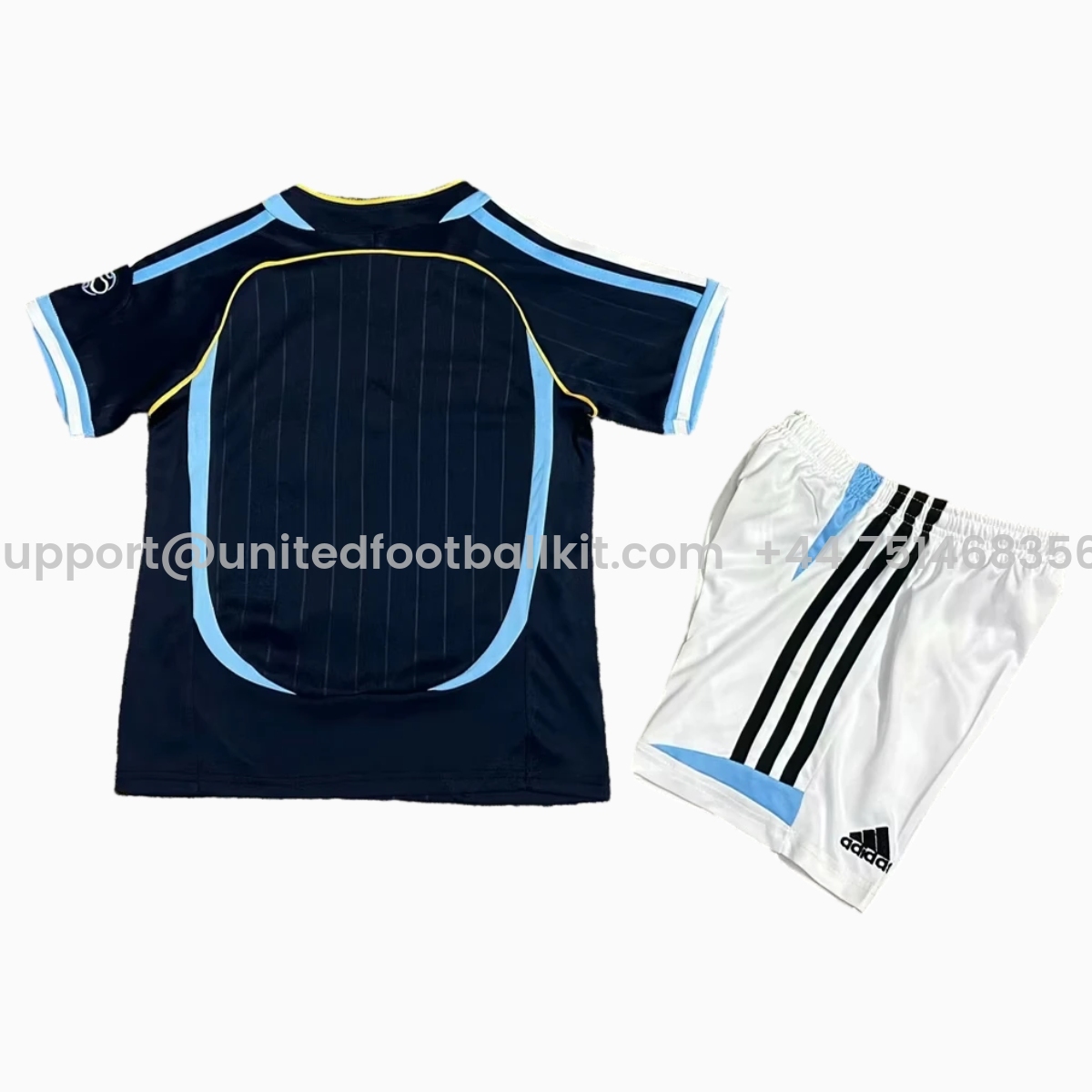 Unitedfootballkit.com | Retro Argentina 2006 Away Kids Kit -Customize Name, Number and Patch | Worldwide Shipping