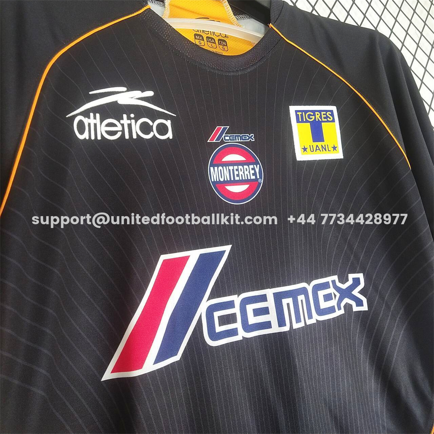 Unitedfootballkit.com | Retro Tigres UANL 2005-06 Third Jersey -Customize Name, Number and Patch | Worldwide Shipping