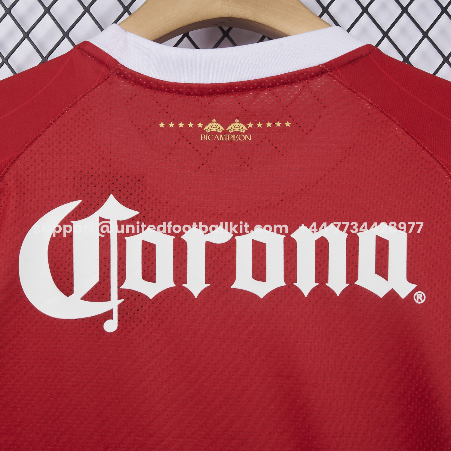 Unitedfootballkit.com | Toluca 25-26 Red Special Jersey - Fans Version -Customize Name, Number and Patch | Worldwide Shipping