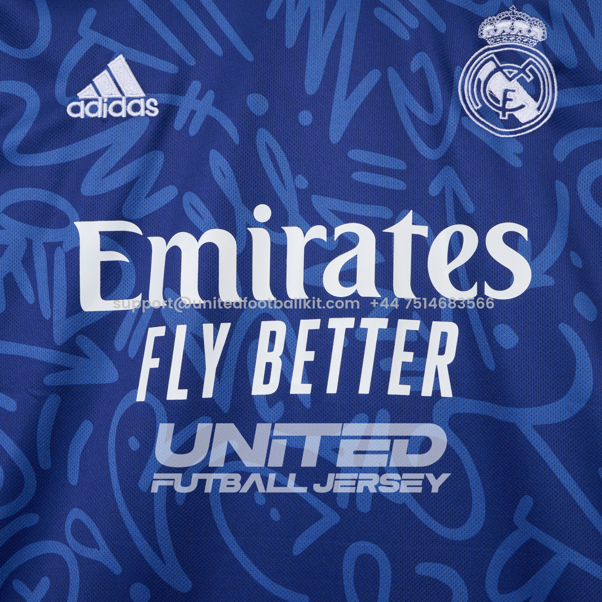 Unitedfootballkit.com | Retro Real Madrid 2021-22 Away Jersey -Customize Name, Number and Patch | Worldwide Shipping