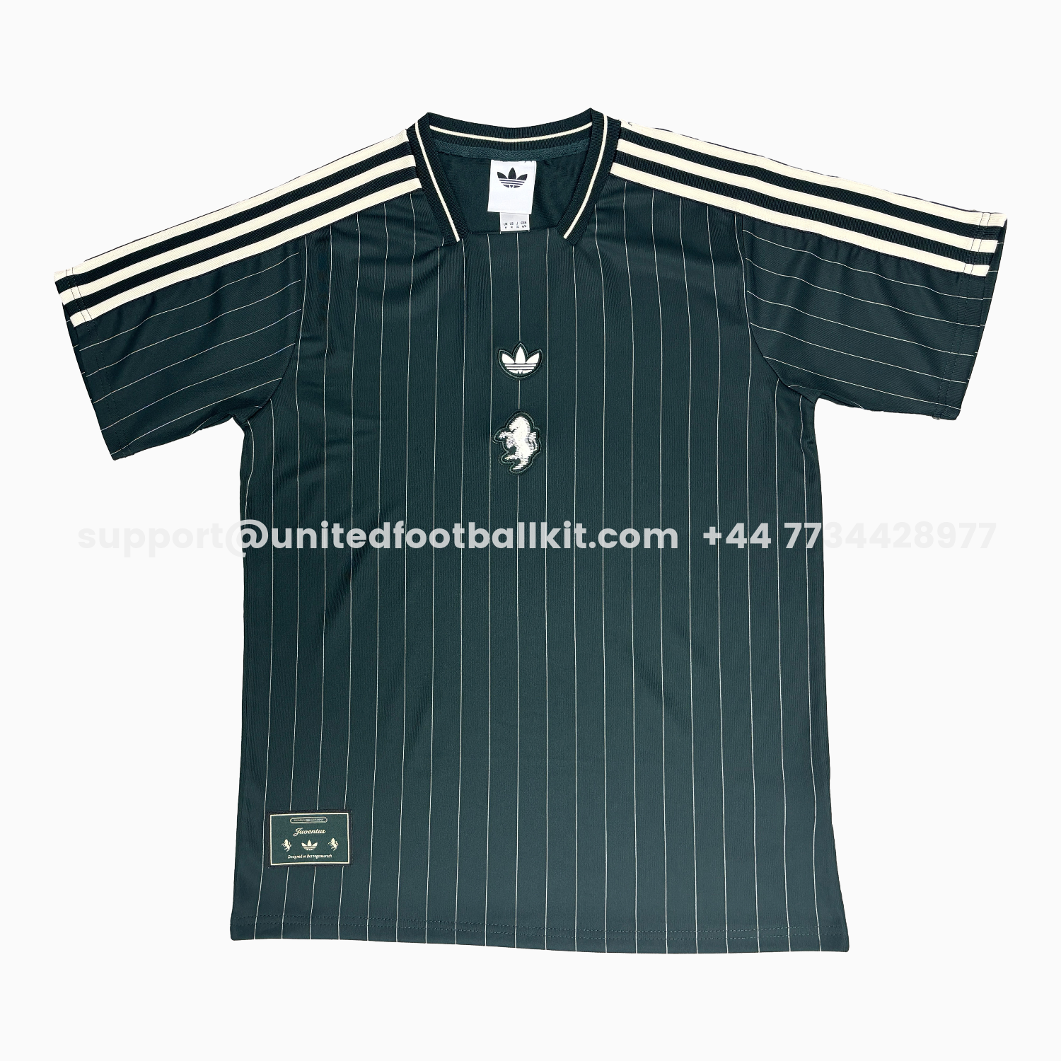 Unitedfootballkit.com | Juventus 25-26 Icon Range Travel Special Edition Dark Green Jersey - Fans Version -Customize Name, Number and Patch | Worldwide Shipping