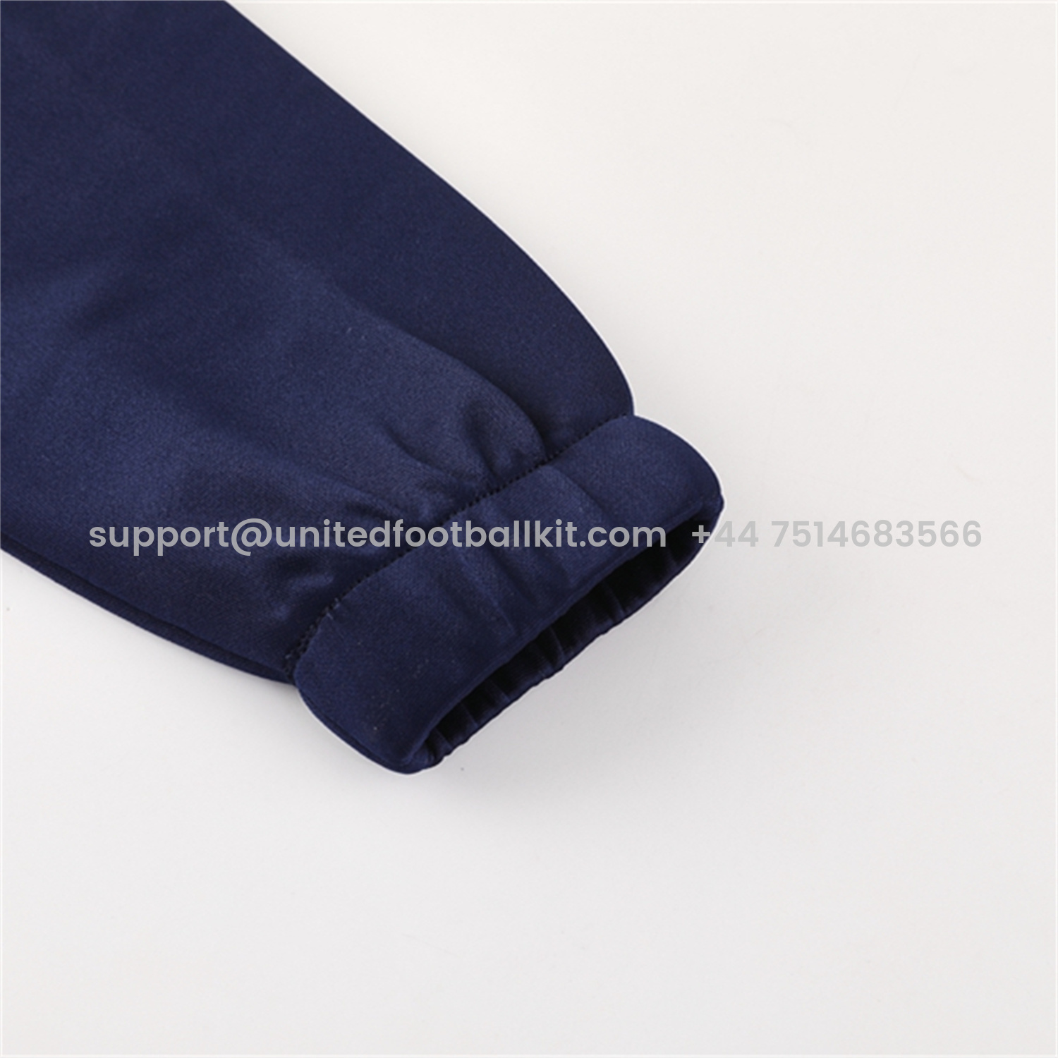 Unitedfootballkit.com | Marseille 25-26 Jacket Training Tracksuit - Deep Blue Jackets & Pants -Customize Name, Number and Patch | Worldwide Shipping