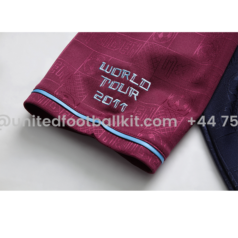 Unitedfootballkit.com | Retro Iron Maiden 2011 Away Jersey -Customize Name, Number and Patch | Worldwide Shipping
