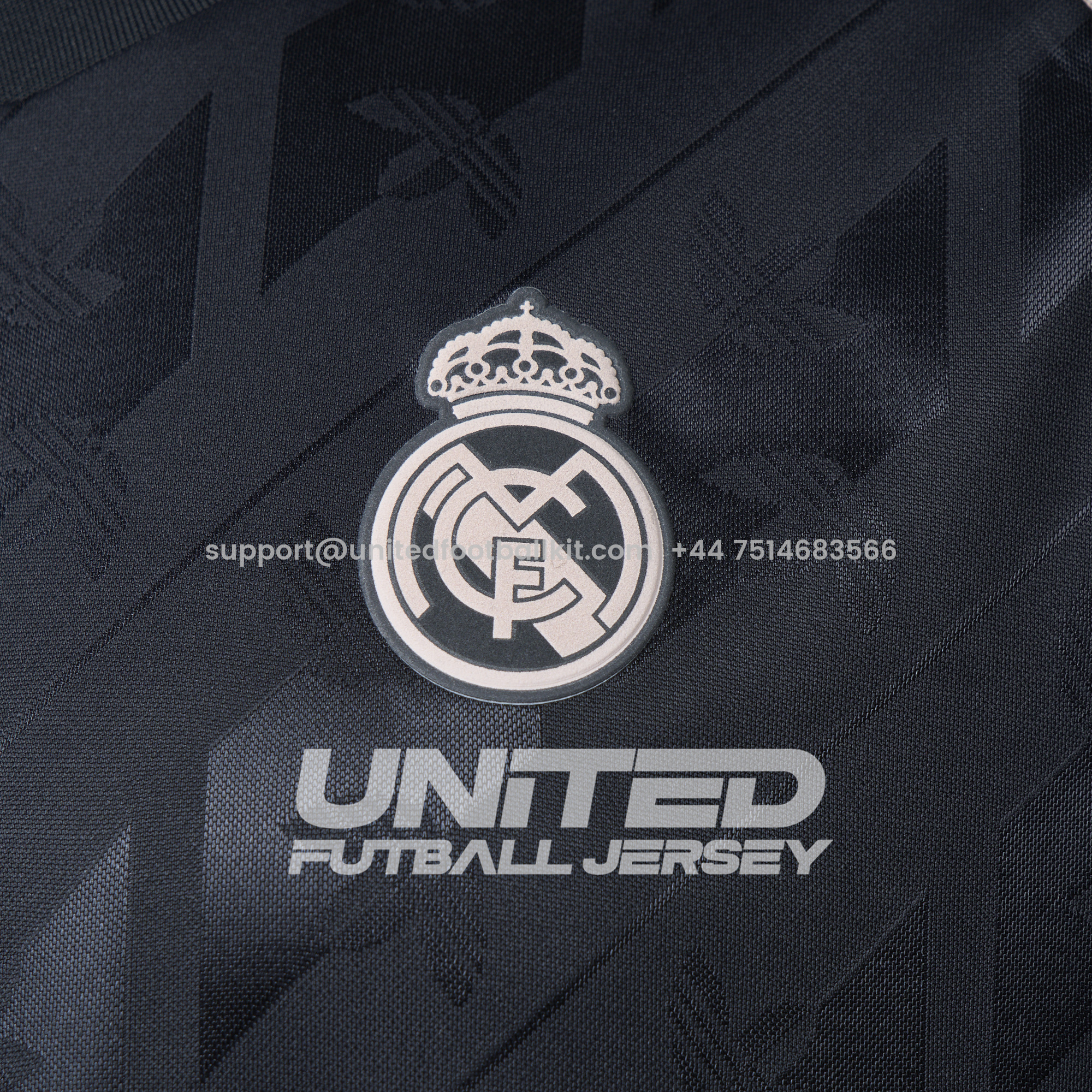 Unitedfootballkit.com | Real Madrid 24-25 Originals LFSTLR Long Sleeve Charcoal Jersey - Player Version -Customize Name, Number and Patch | Worldwide Shipping