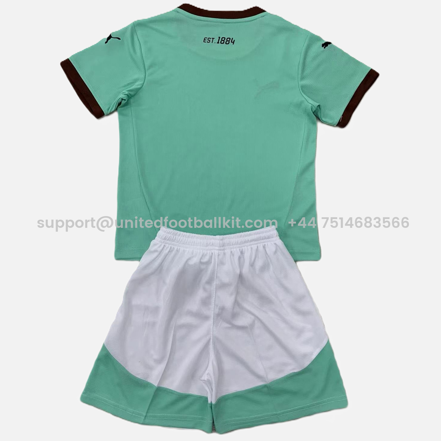 Unitedfootballkit.com | Derby County 24-25 Away Kids Kit -Customize Name, Number and Patch | Worldwide Shipping