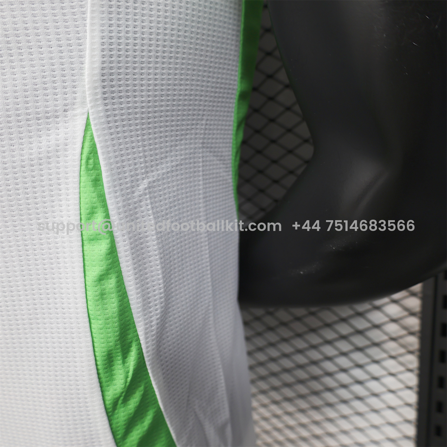 Unitedfootballkit.com | Algeria 25-26 Whie Jersey with Green - Player Version -Customize Name, Number and Patch | Worldwide Shipping