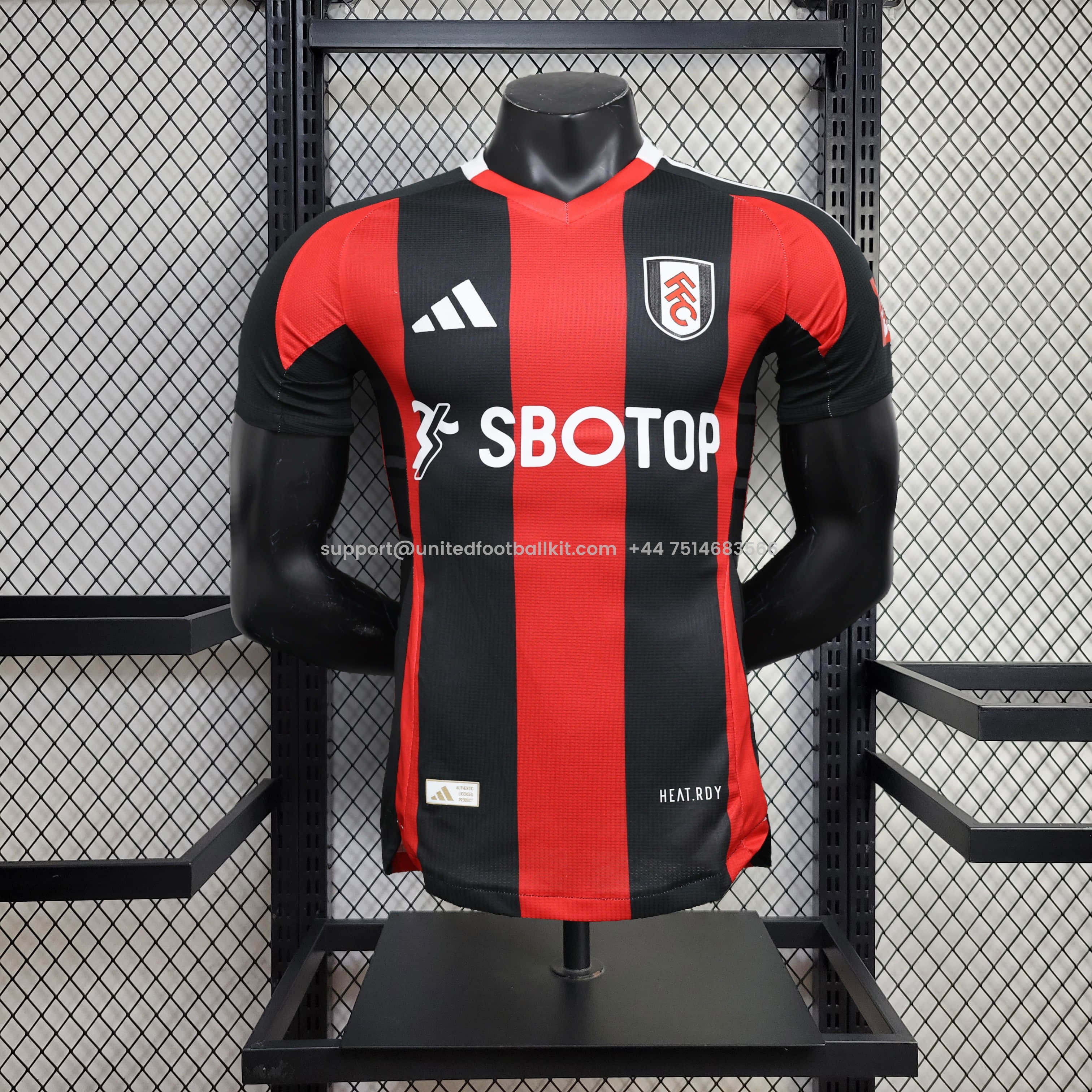 Unitedfootballkit.com | Fulham 24-25 Away Jersey - Player Version -Customize Name, Number and Patch | Worldwide Shipping