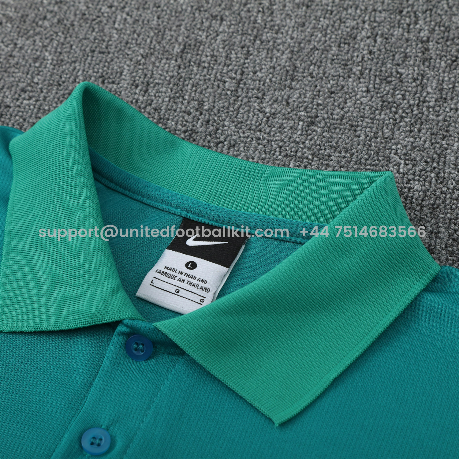Unitedfootballkit.com | Portugal 25-26 POLO Short-Sleeve Training Set - Blue Green Top and Pants -Customize Name, Number and Patch | Worldwide Shipping