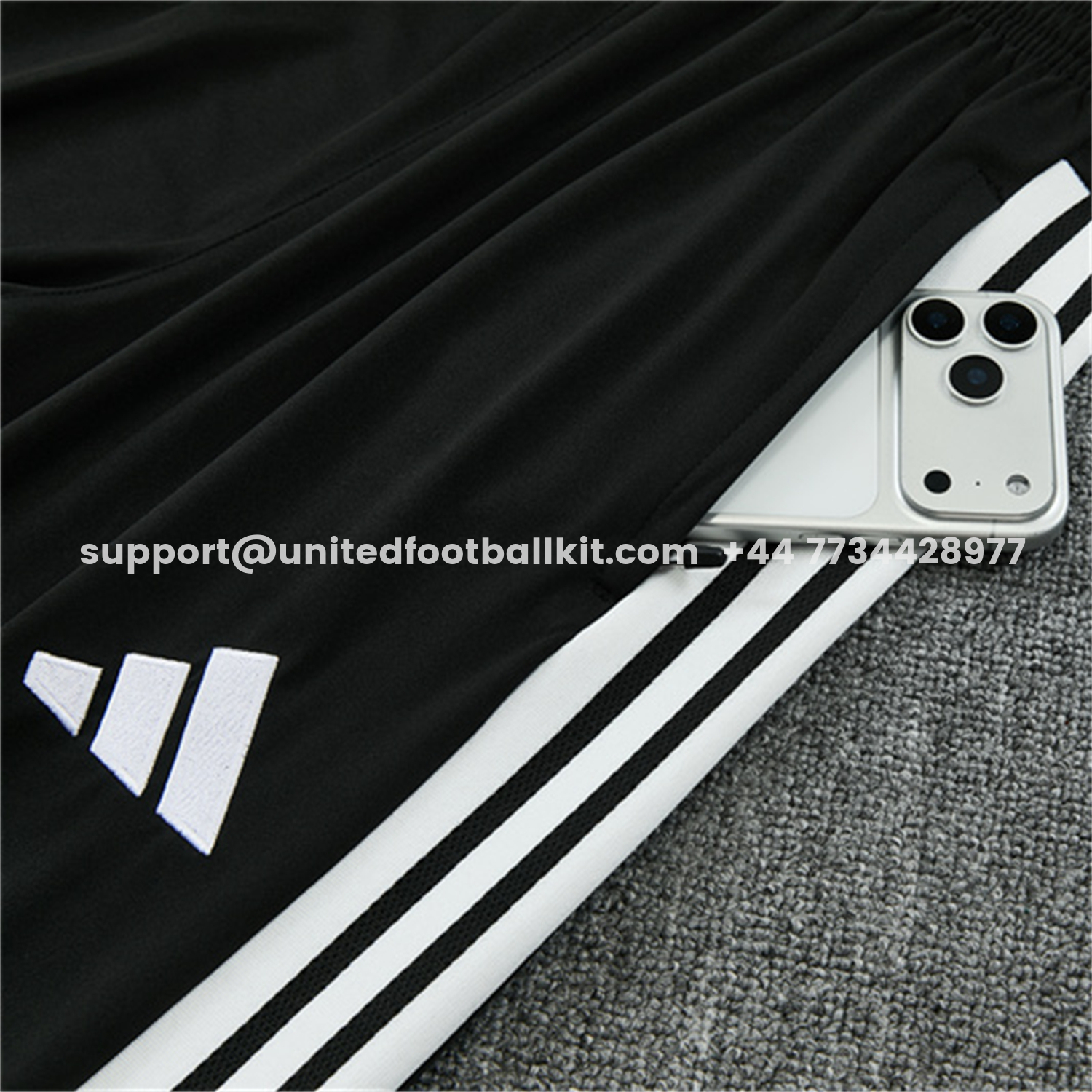 Unitedfootballkit.com | Spain 2026 Long Sleeve Training Set - Black Top & Black Pants -Customize Name, Number and Patch | Worldwide Shipping