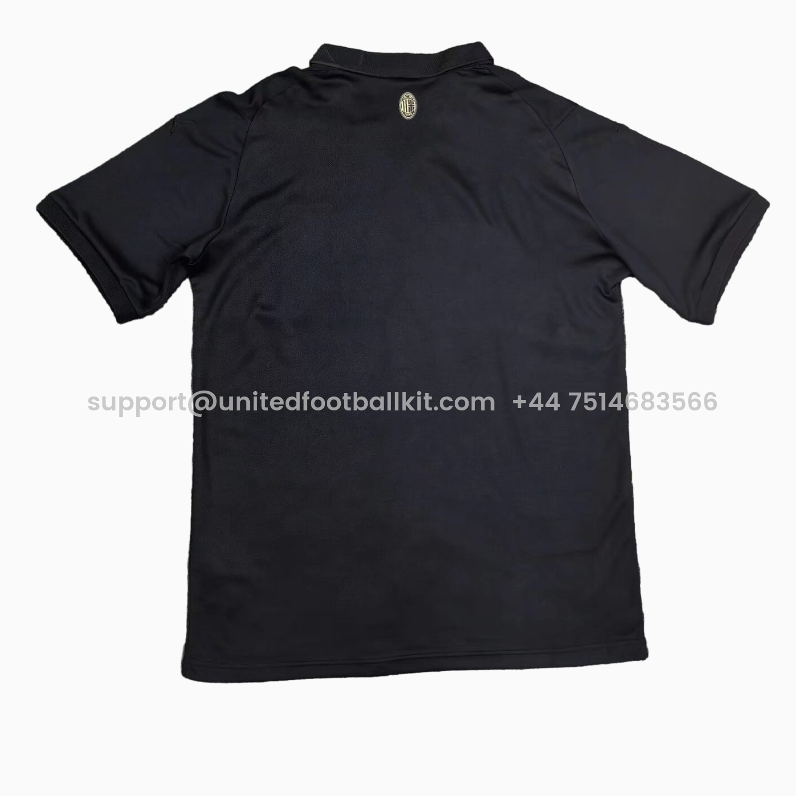 Unitedfootballkit.com | AC Milan 24-25 125th Anniversary Black GK Jersey - Fans Version -Customize Name, Number and Patch | Worldwide Shipping