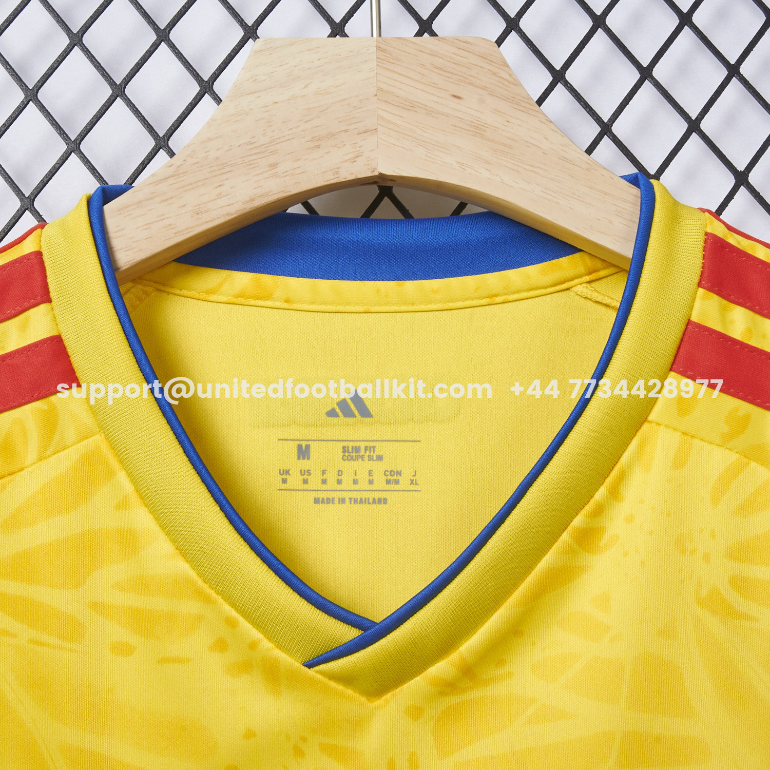 Unitedfootballkit.com | Women's Colombia 2026 Home Cropped Jersey -Customize Name, Number and Patch | Worldwide Shipping