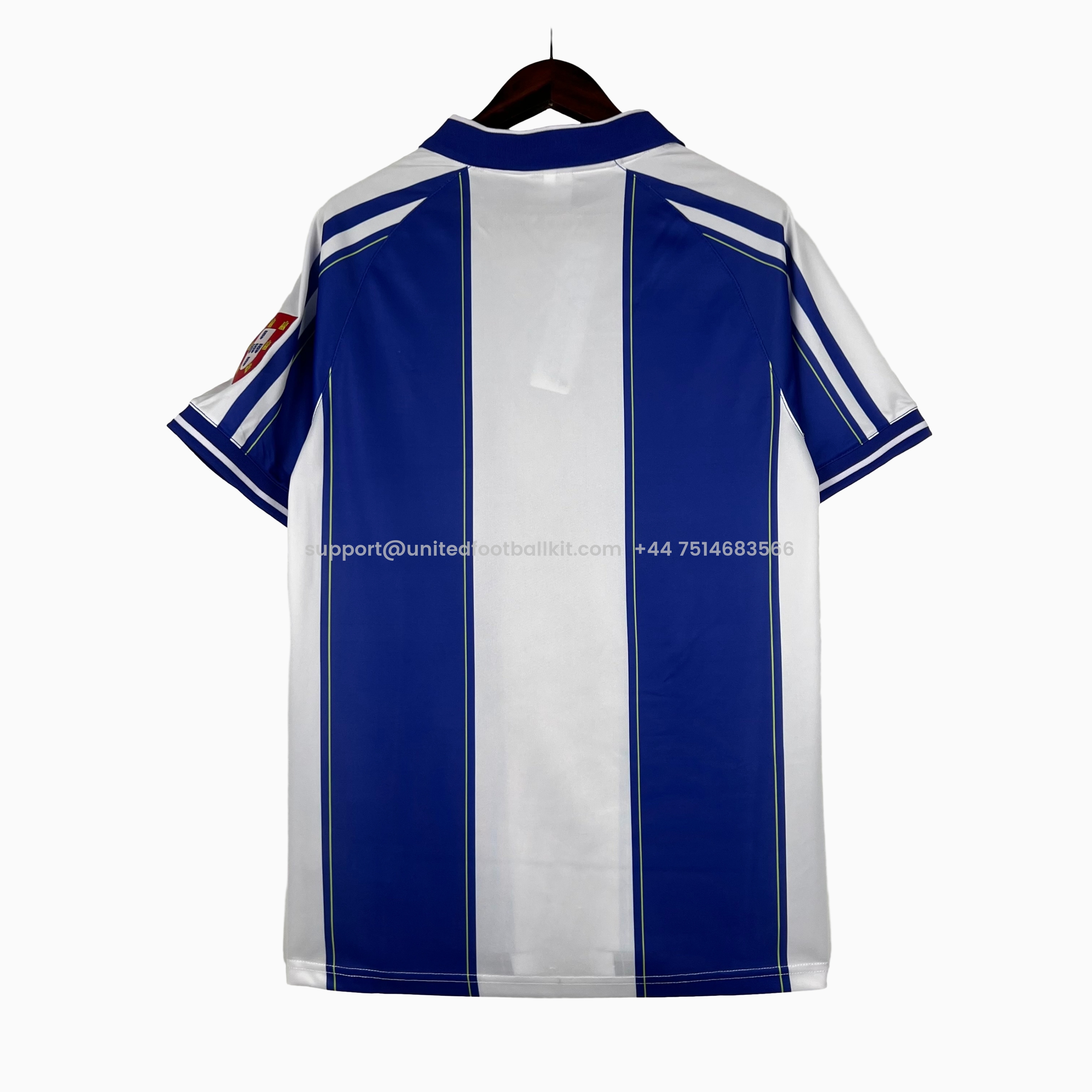 Unitedfootballkit.com | Retro Porto 1998-99 Home Stadium Jersey -Customize Name, Number and Patch | Worldwide Shipping