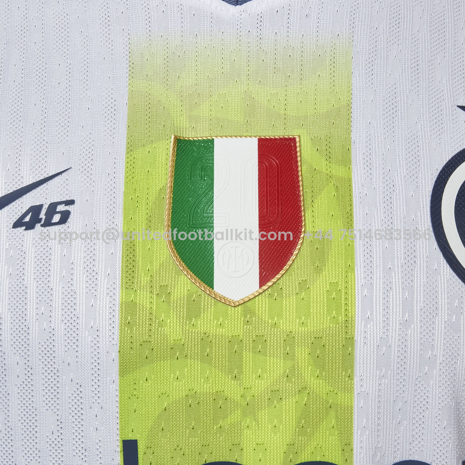 Unitedfootballkit.com | Inter Milan 24-25 Valentino Rossi Special Edition Away Jersey - Player Version -Customize Name, Number and Patch | Worldwide Shipping