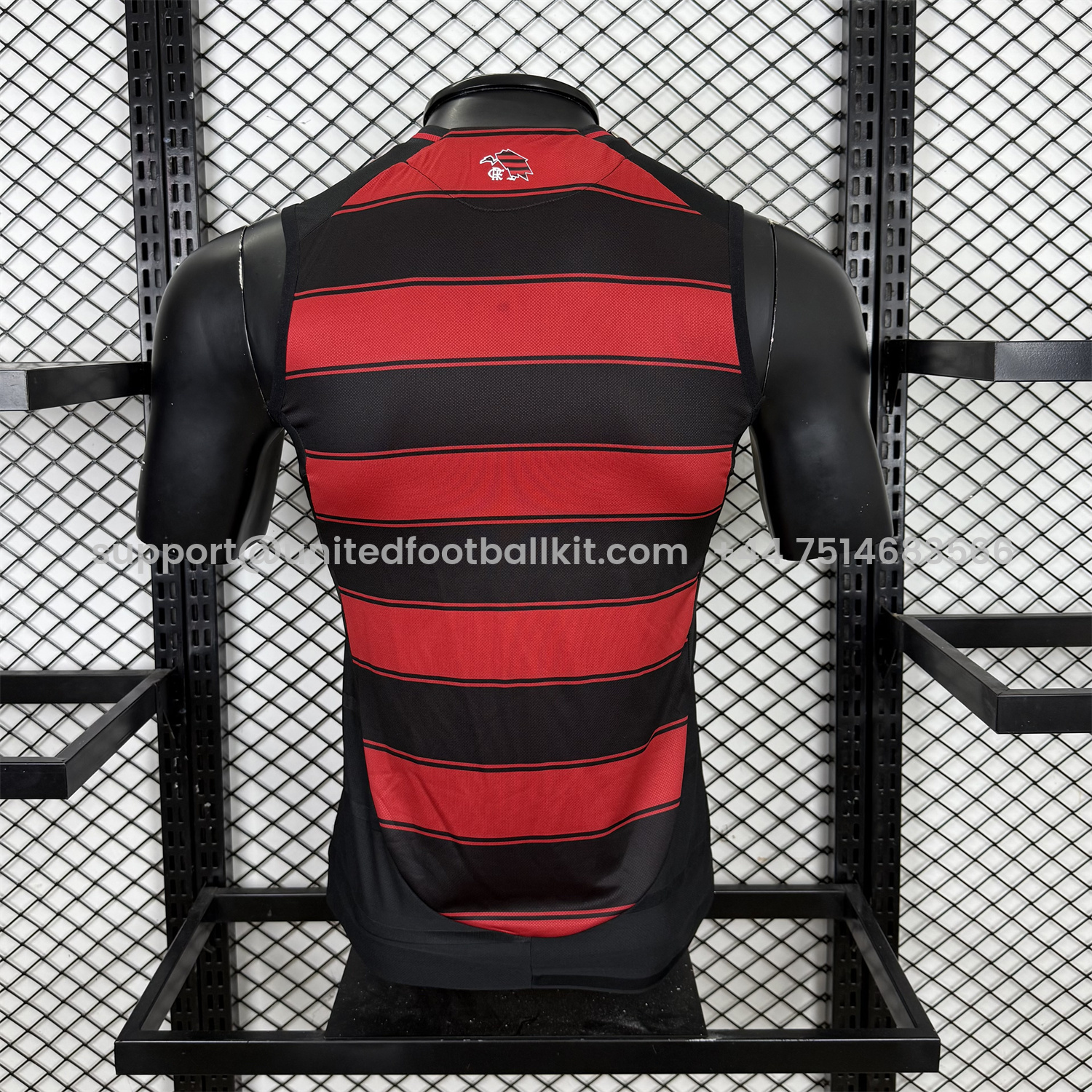 Unitedfootballkit.com | Flamengo 25-26 Home Unsponsored Vest - Player Version -Customize Name, Number and Patch | Worldwide Shipping