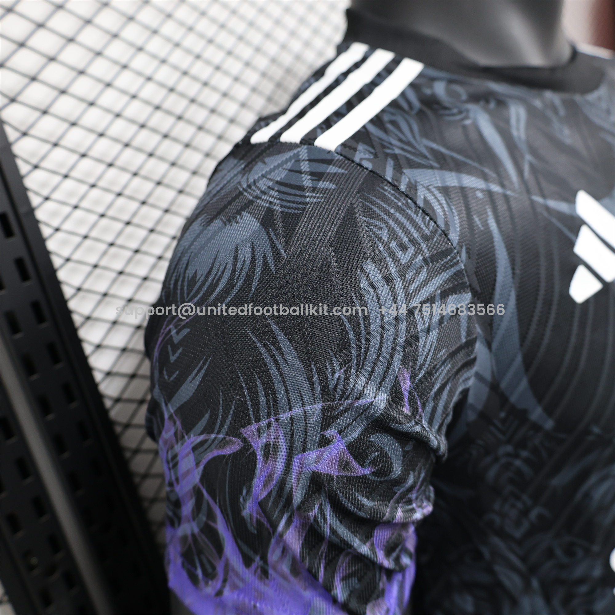 Unitedfootballkit.com | Manchester United 24-25 Balck and Purple Lion Special Edition Jersey - Player Version -Customize Name, Number and Patch | Worldwide Shipping