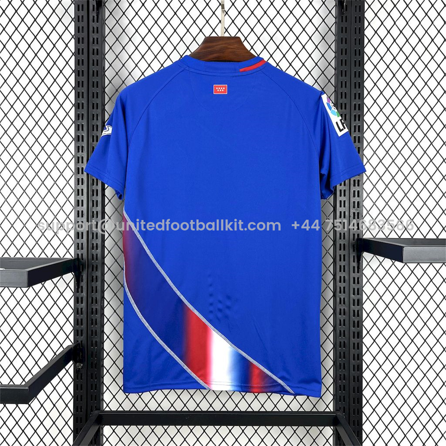 Unitedfootballkit.com | Retro Getafe 2009-10 Home Jersey -Customize Name, Number and Patch | Worldwide Shipping