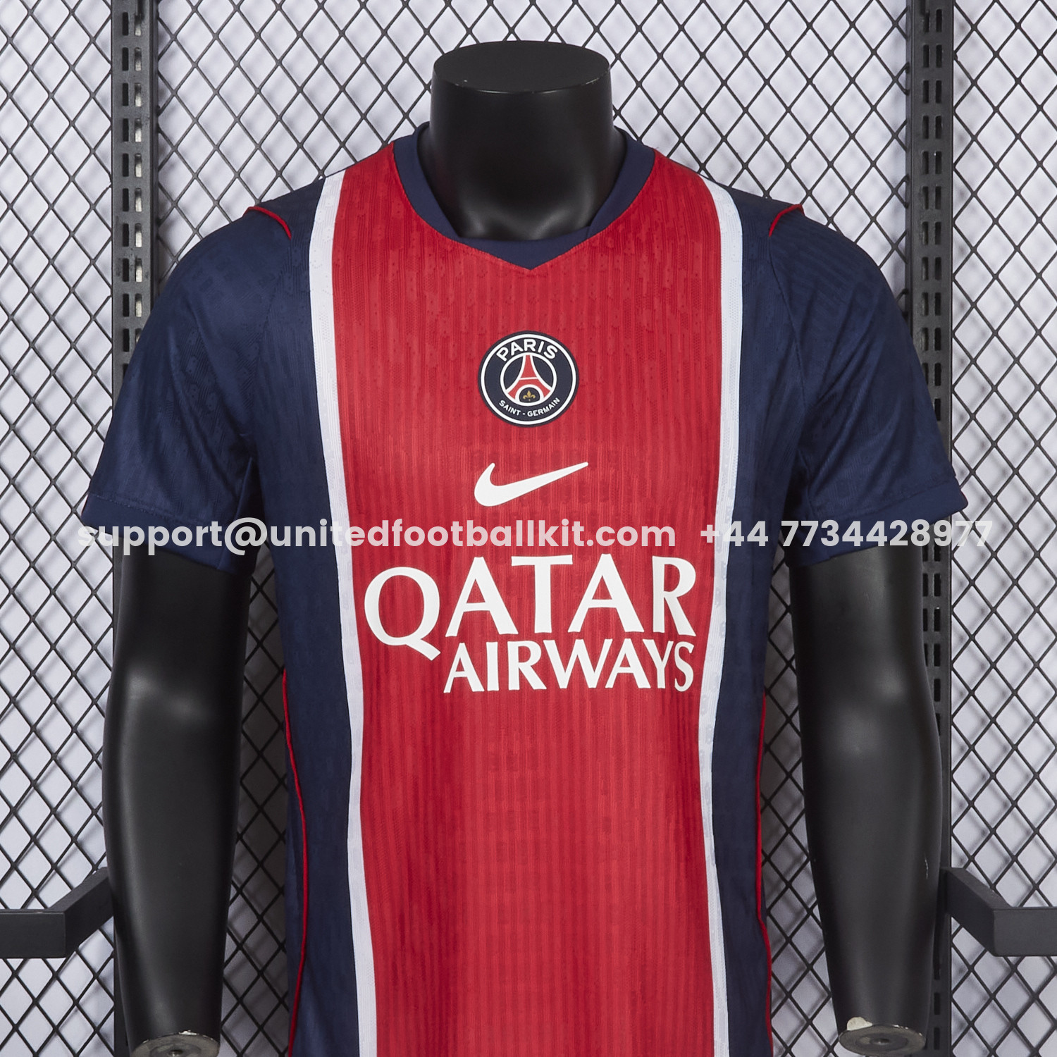 Unitedfootballkit.com | Paris Saint-Germain PSG 26-27 Home Jersey - Player Version -Customize Name, Number and Patch | Worldwide Shipping