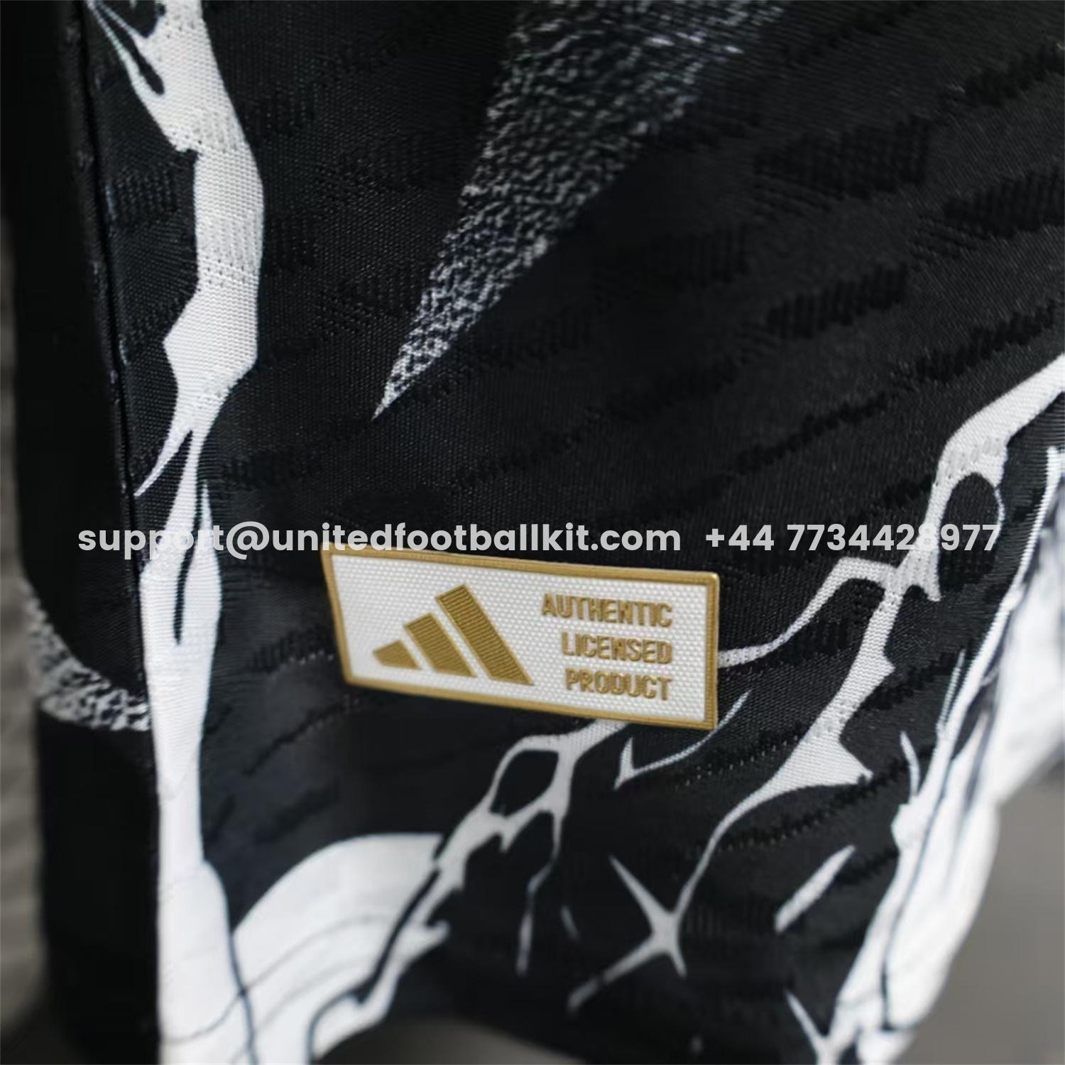 Unitedfootballkit.com | Real Madrid 25-26 Thunder Comics Pre-Match Special Jersey - Player Version -Customize Name, Number and Patch | Worldwide Shipping