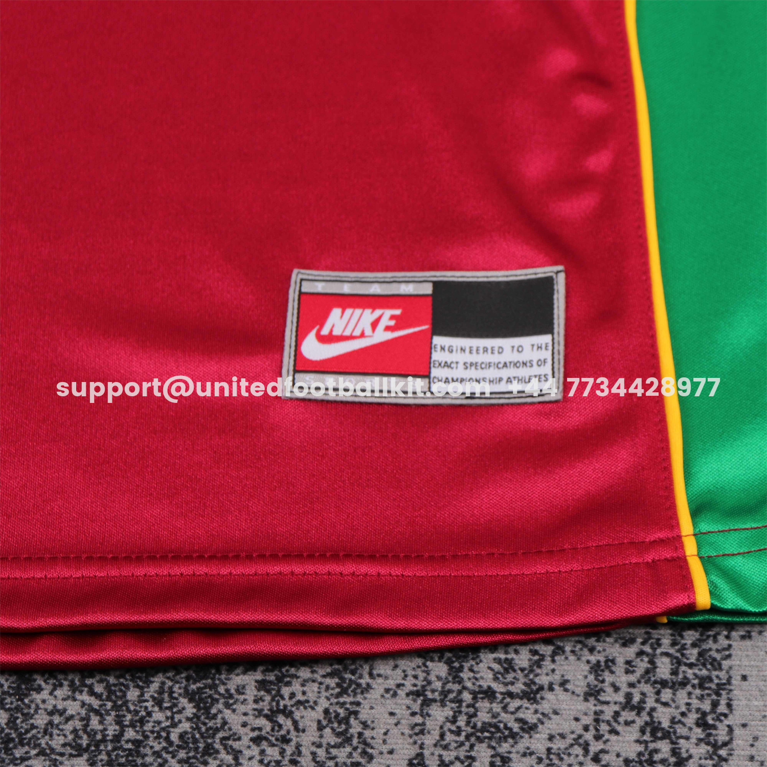 Unitedfootballkit.com | Retro Portugal 1998 Home Kids Kit -Customize Name, Number and Patch | Worldwide Shipping
