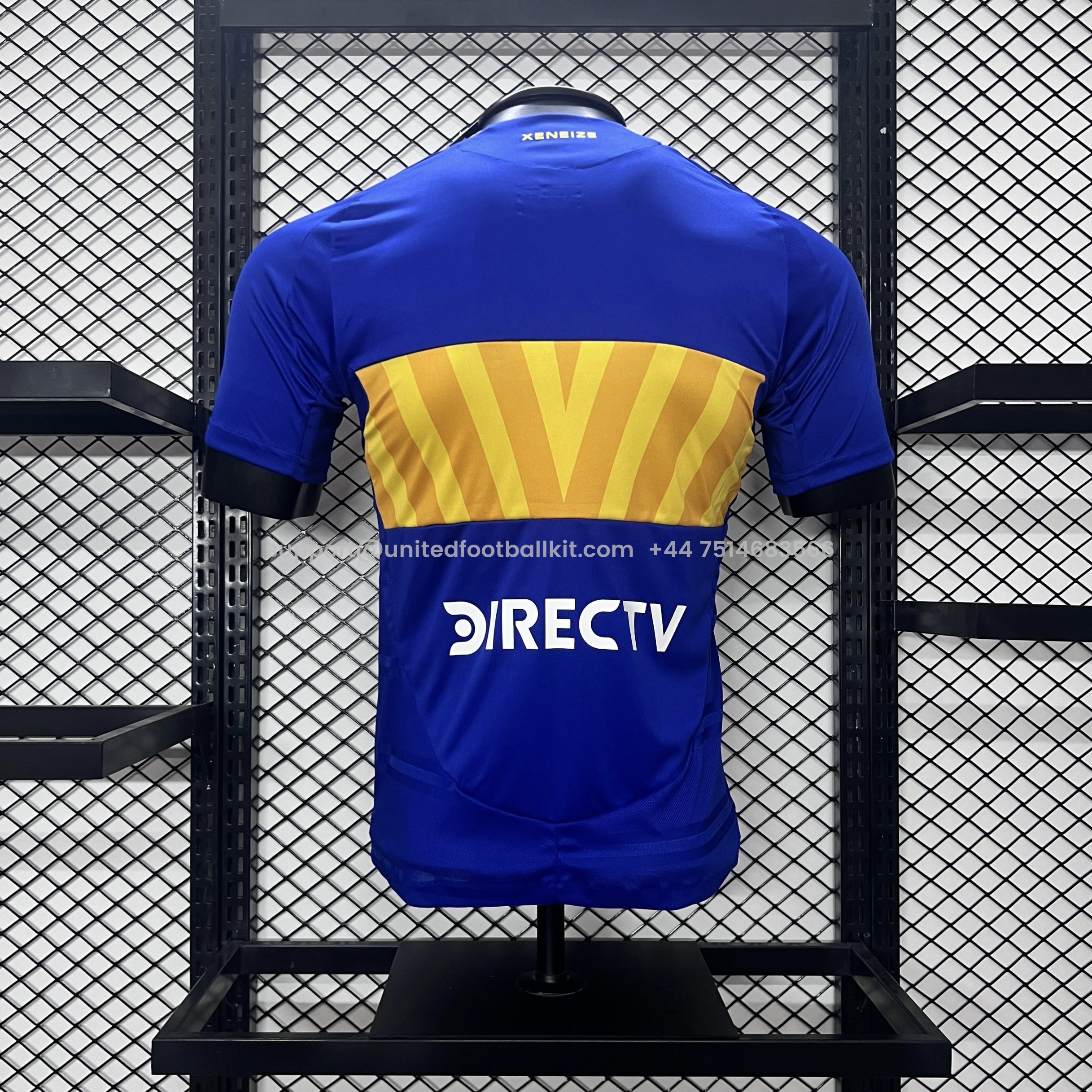 Unitedfootballkit.com | Boca Juniors 24-25 Home Stadium Jersey - Player Version -Customize Name, Number and Patch | Worldwide Shipping