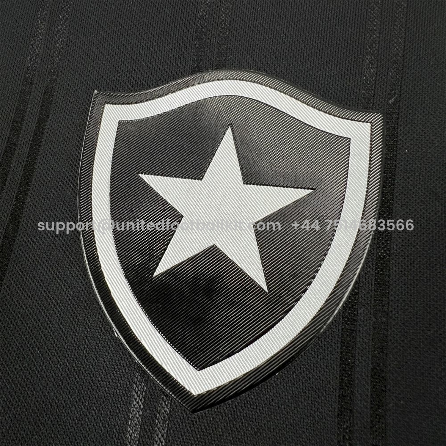 Unitedfootballkit.com | Botafogo 25-26 Away Jersey - Fans Version -Customize Name, Number and Patch | Worldwide Shipping