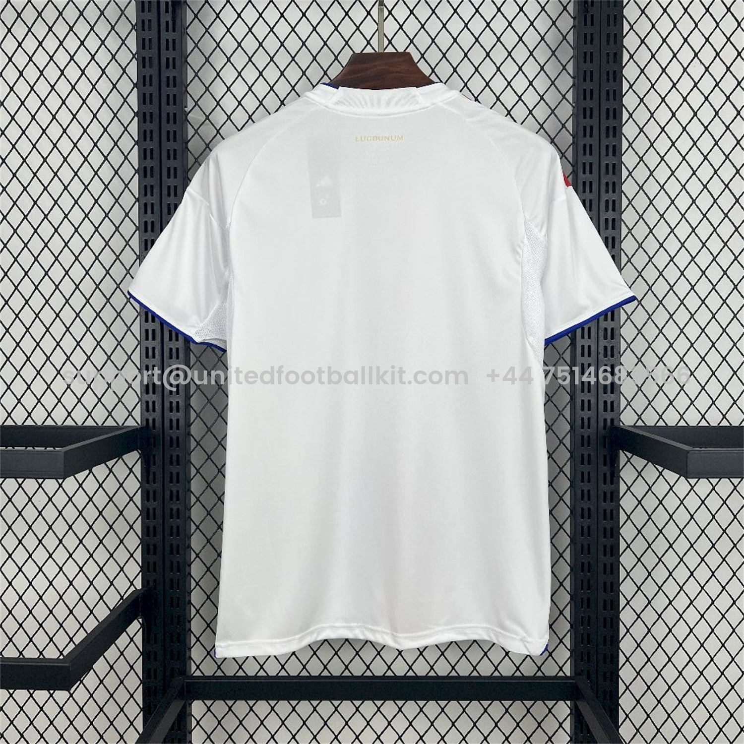 Unitedfootballkit.com | Lyon 25-26 Home Jersey - Fans Version -Customize Name, Number and Patch | Worldwide Shipping