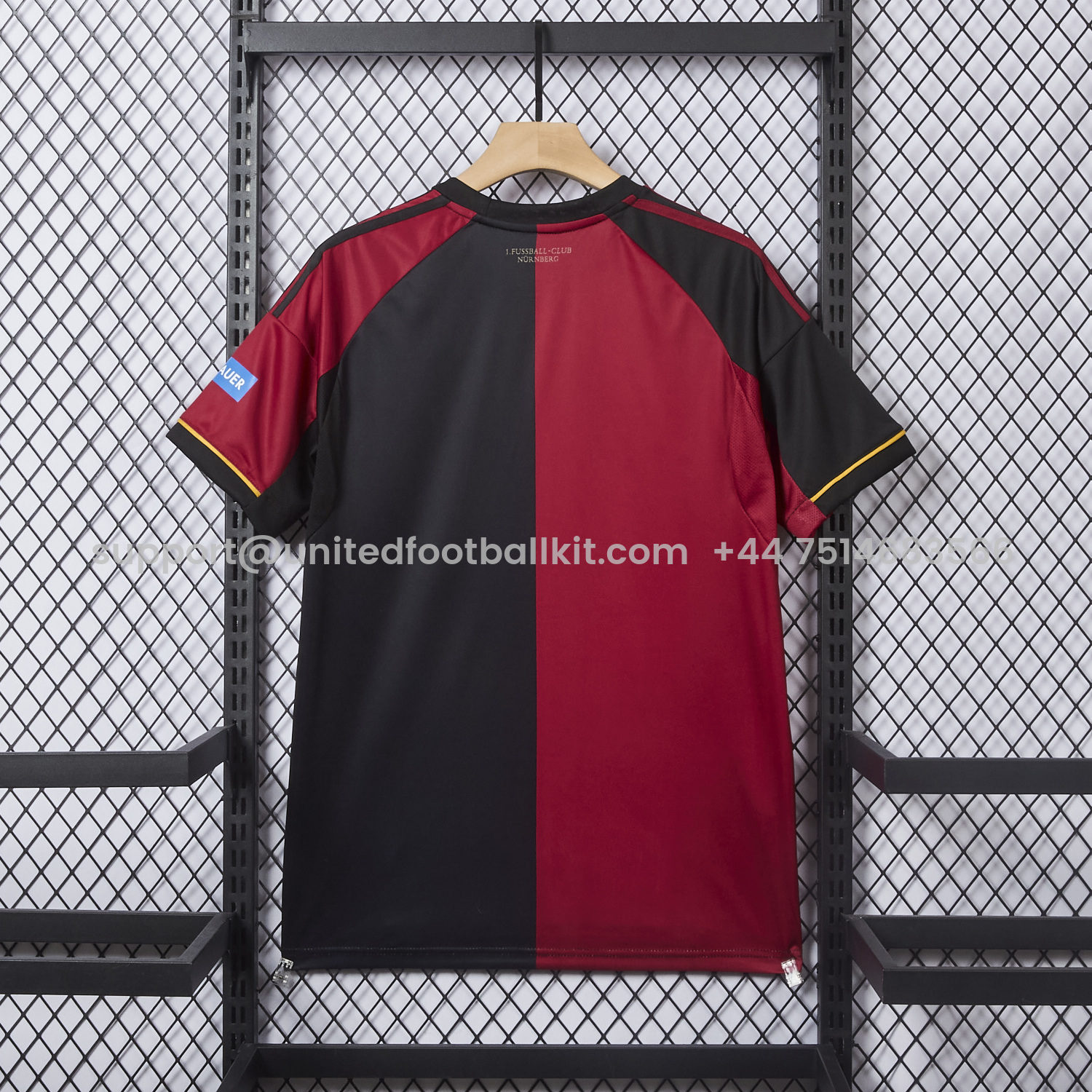 Unitedfootballkit.com | Nürnberg 25-26 Home Jersey - Fans Version -Customize Name, Number and Patch | Worldwide Shipping