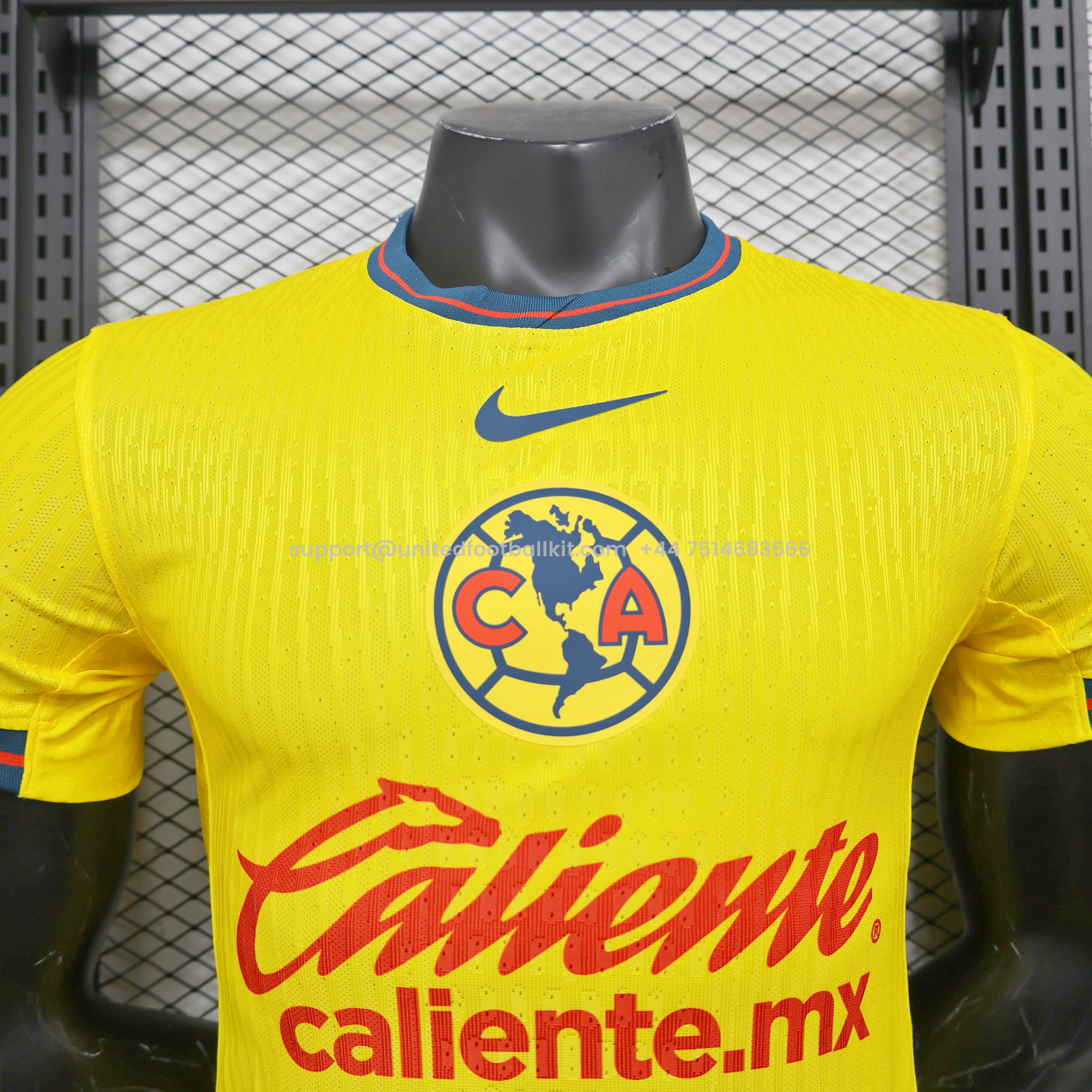 Unitedfootballkit.com | Club América 24-25 Home Stadium Jersey - Player Version -Customize Name, Number and Patch | Worldwide Shipping