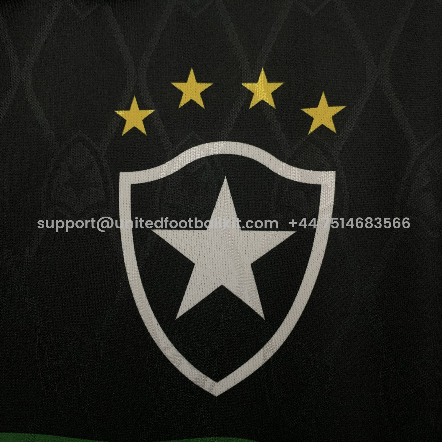 Unitedfootballkit.com | Retro Botafogo 1995 Third Jersey -Customize Name, Number and Patch | Worldwide Shipping
