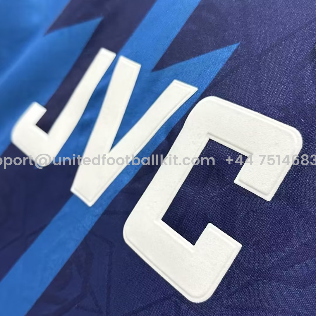 Unitedfootballkit.com | Retro Arsenal 95-96 Away Long Sleeve Jersey -Customize Name, Number and Patch | Worldwide Shipping