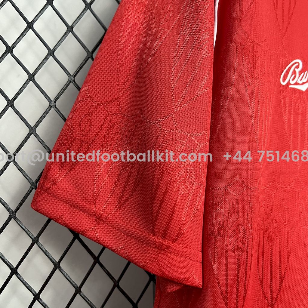 Unitedfootballkit.com | Retro Sevilla FC 1991-92 Away Jersey -Customize Name, Number and Patch | Worldwide Shipping