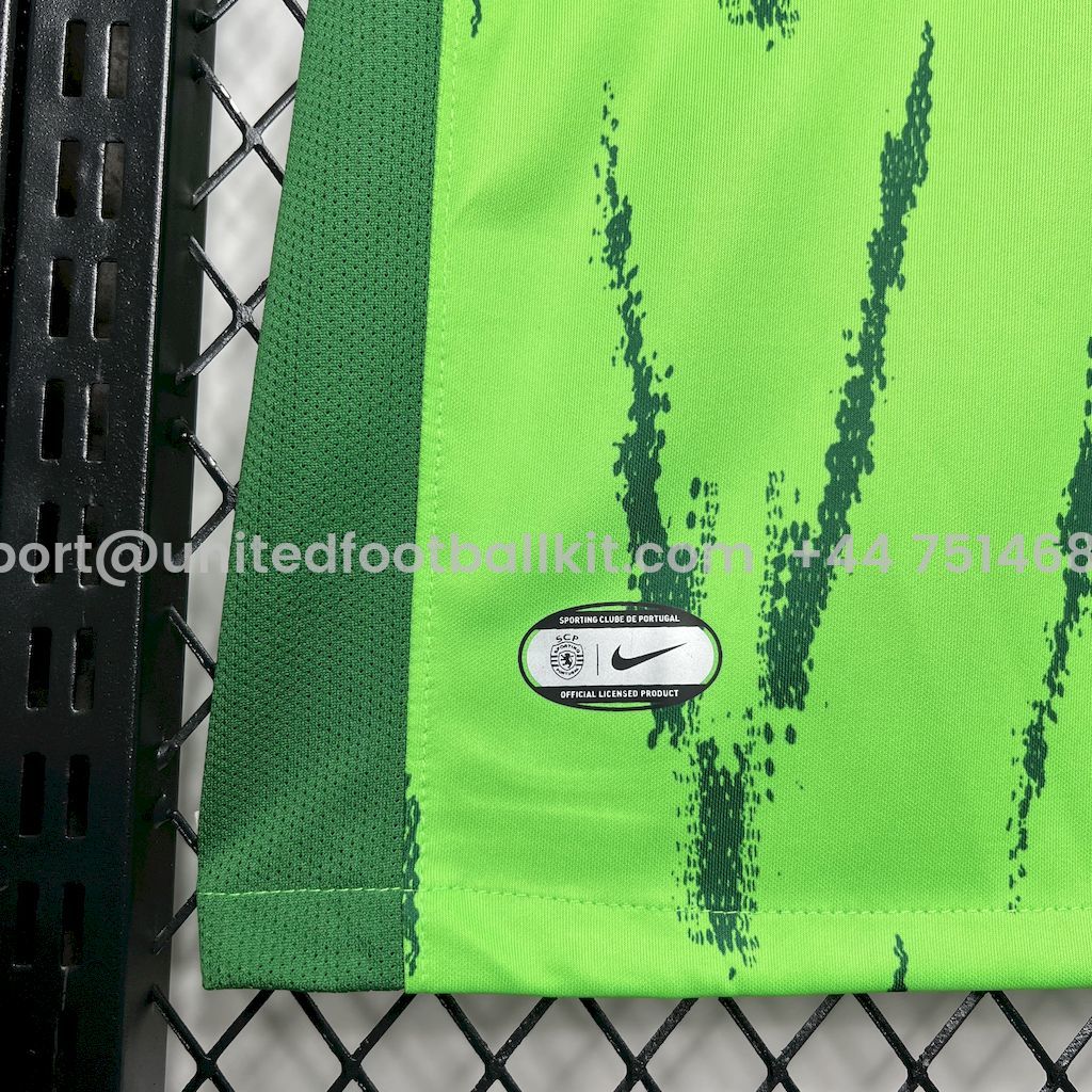 Unitedfootballkit.com | Sporting CP Portugal 24-25 Third Jersey - Fans Version -Customize Name, Number and Patch | Worldwide Shipping