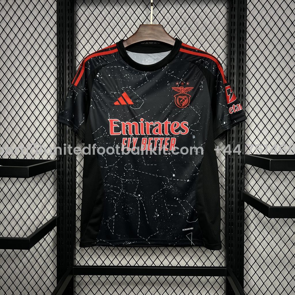 Unitedfootballkit.com | Benfica 24-25 Away Jersey - Fans Version -Customize Name, Number and Patch | Worldwide Shipping