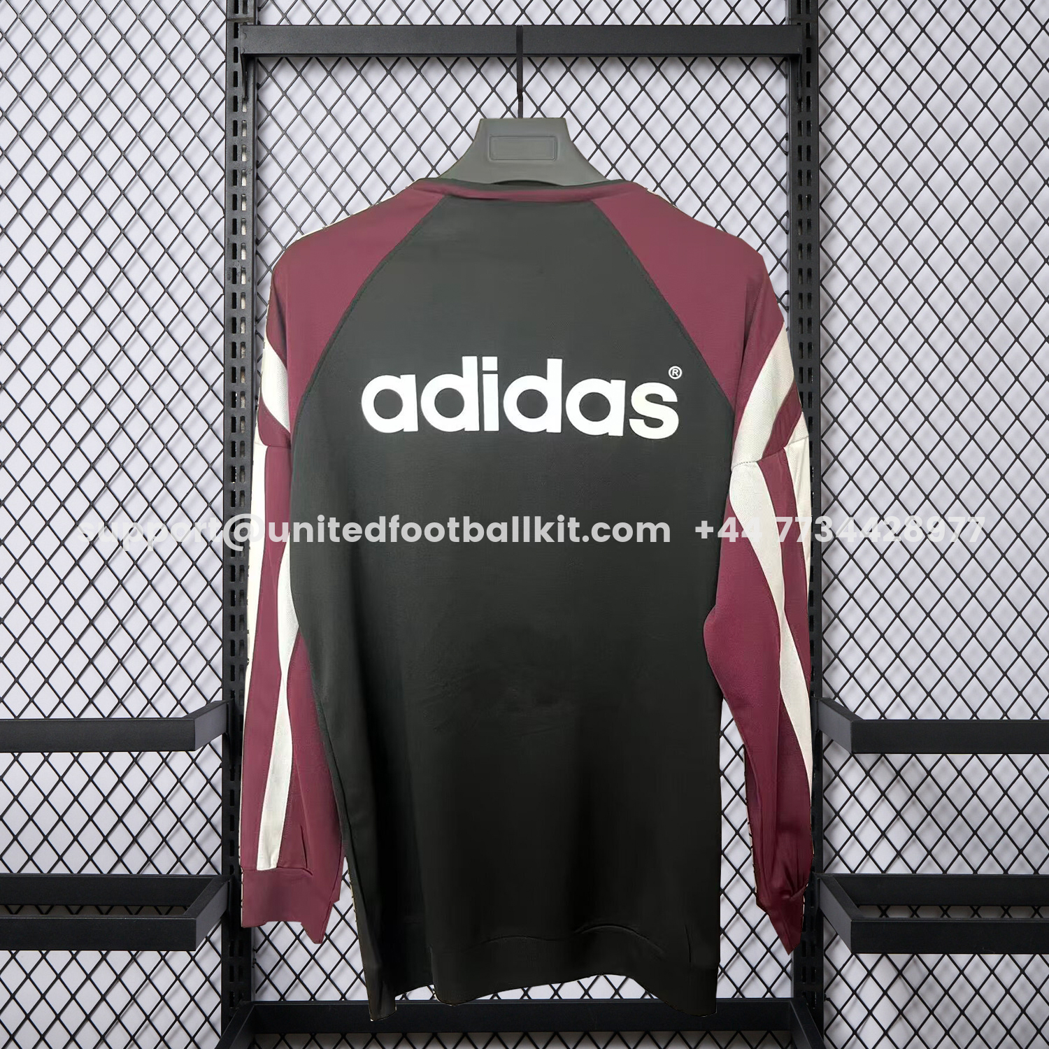 Unitedfootballkit.com | Retro Newcastle United 1995-96 Central Logo Special Unisex Pullover Hoodie -Customize Name, Number and Patch | Worldwide Shipping