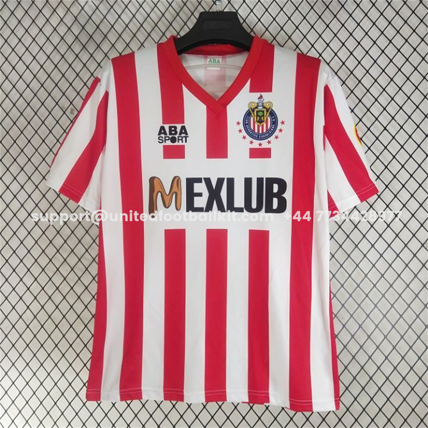 Unitedfootballkit.com | Retro Chivas de Guadalajara 1992-93 Home Jersey -Customize Name, Number and Patch | Worldwide Shipping