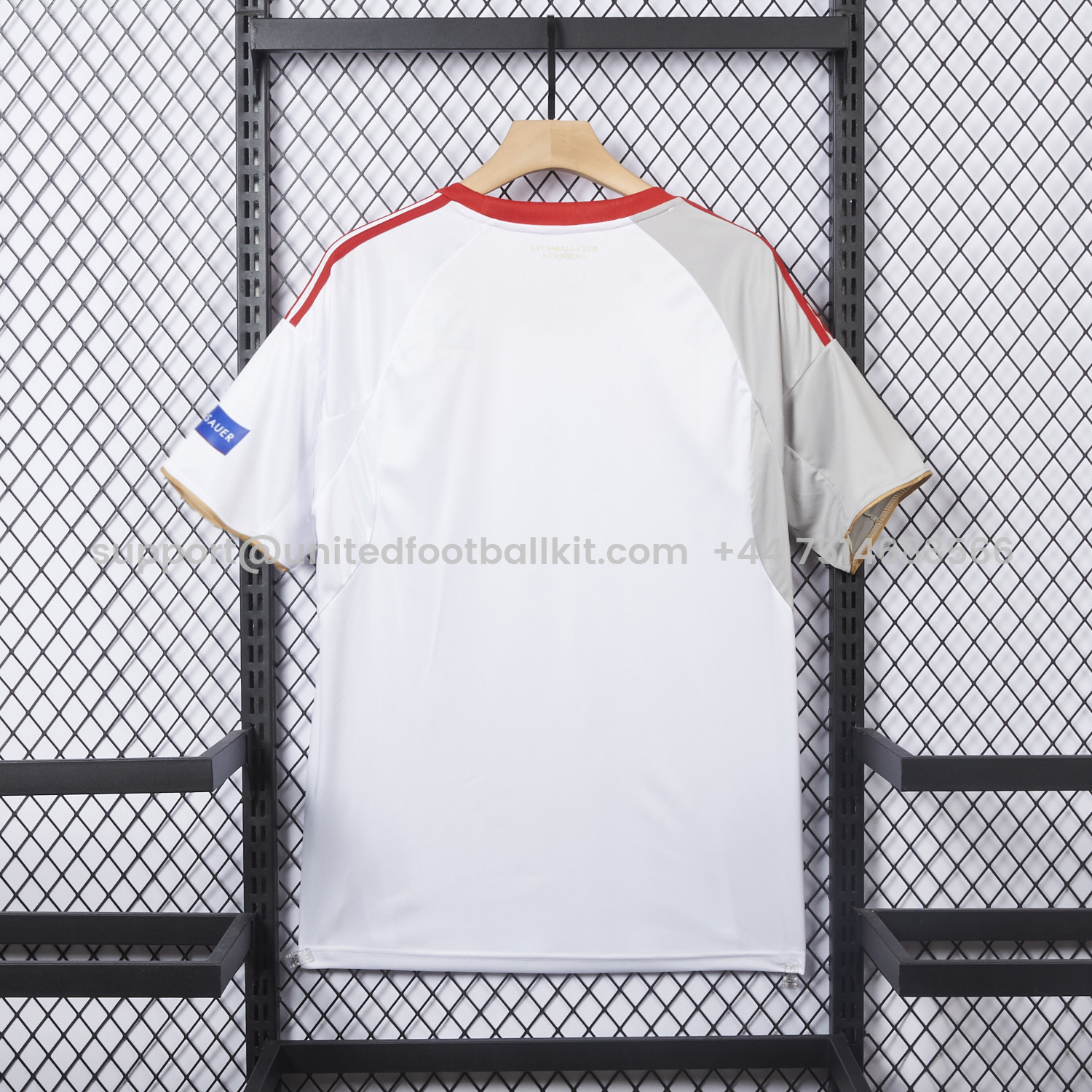 Unitedfootballkit.com | Nürnberg 25-26 Away Jersey - Fans Version -Customize Name, Number and Patch | Worldwide Shipping