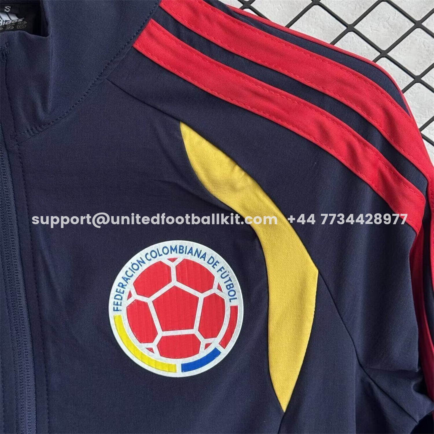 Unitedfootballkit.com | Colombia 2026 Windbreaker Training Set - Four Colors Top and Pants -Customize Name, Number and Patch | Worldwide Shipping