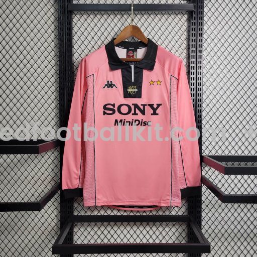 Unitedfootballkit.com | Retro Juventus 1997-98 Away Stadium Long Sleeve Jersey -Customize Name, Number and Patch | Worldwide Shipping