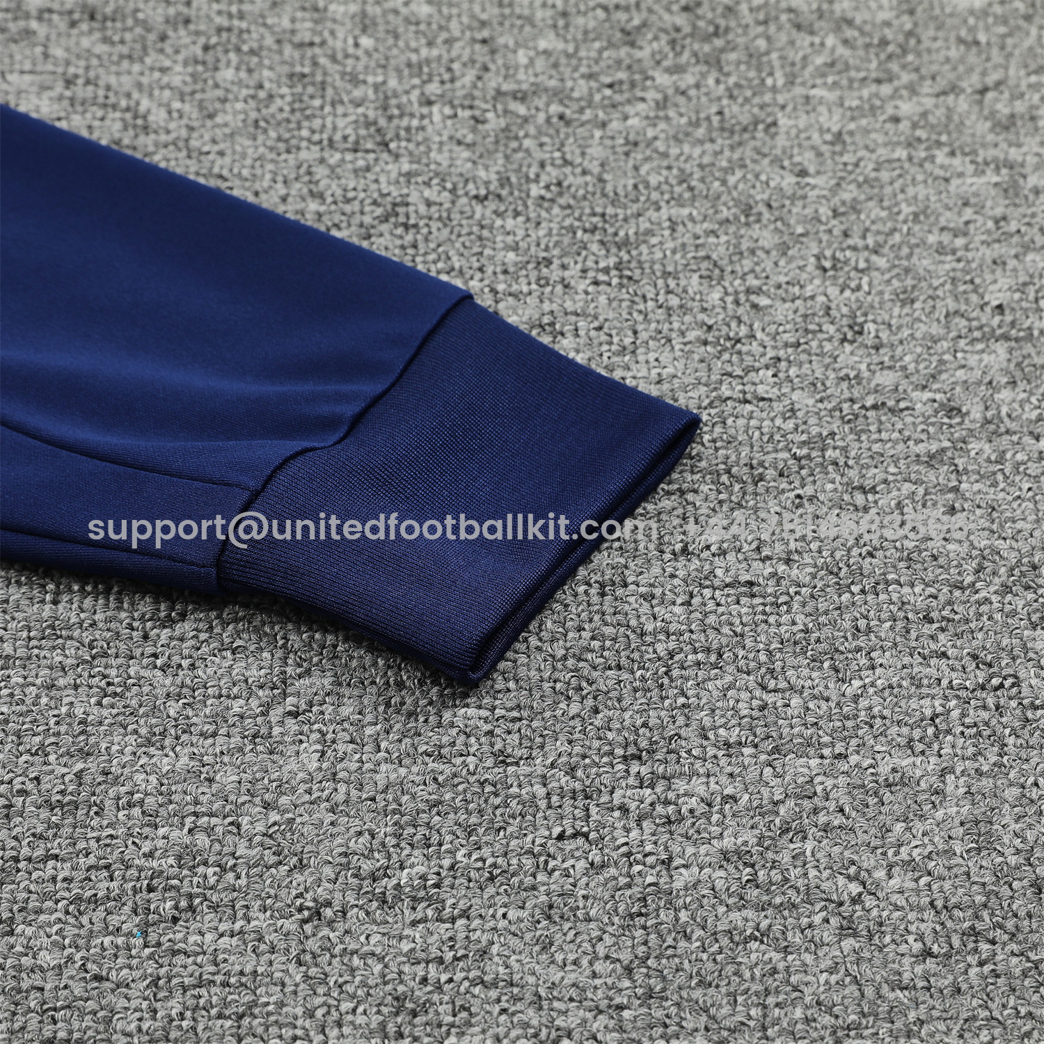 Unitedfootballkit.com | Arsenal 24-25 Training Hoodie Set - Royal Blue Hoodie and Pants -Customize Name, Number and Patch | Worldwide Shipping