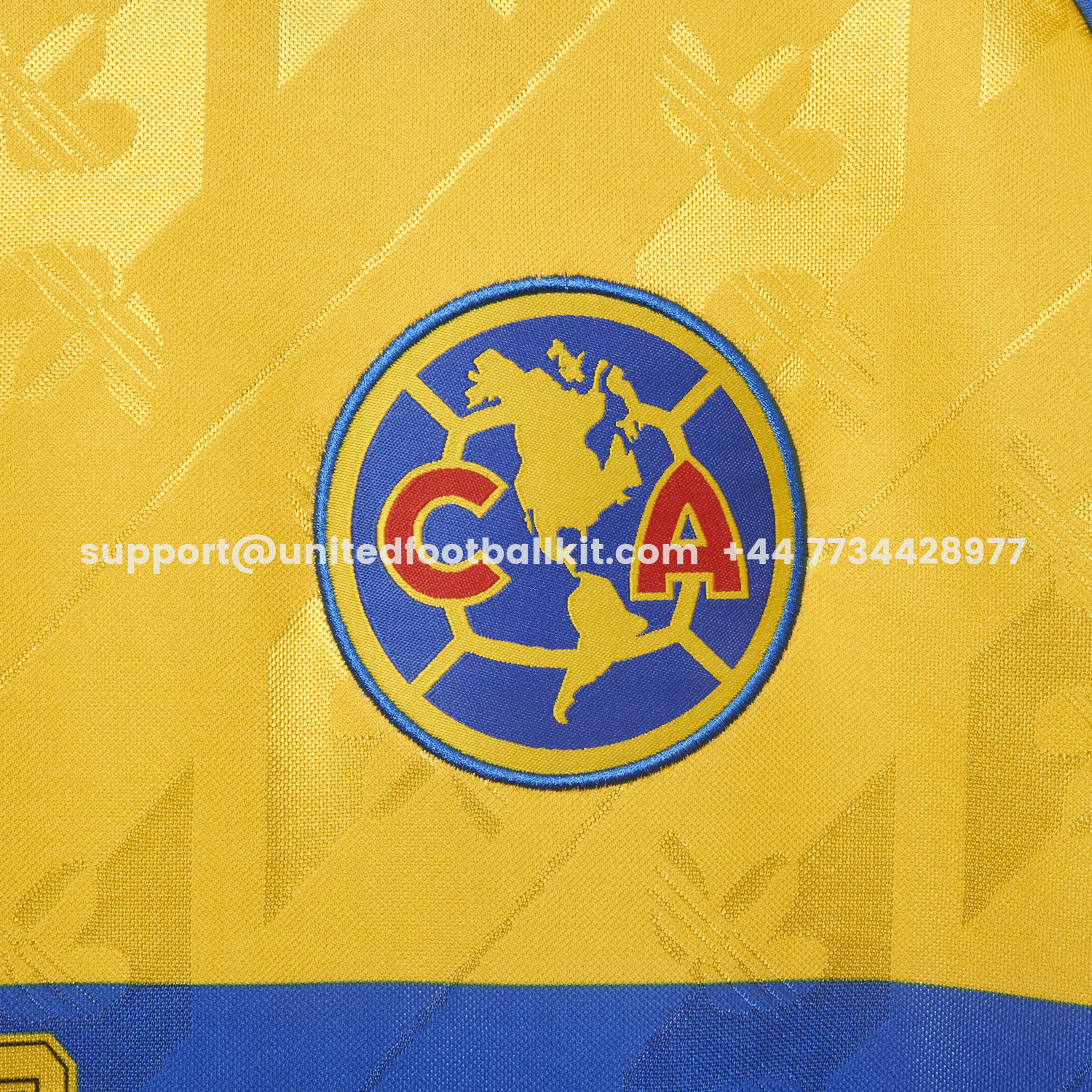 Unitedfootballkit.com | Club América 25-26 Originals Retro Style Jersey - Fans Version -Customize Name, Number and Patch | Worldwide Shipping