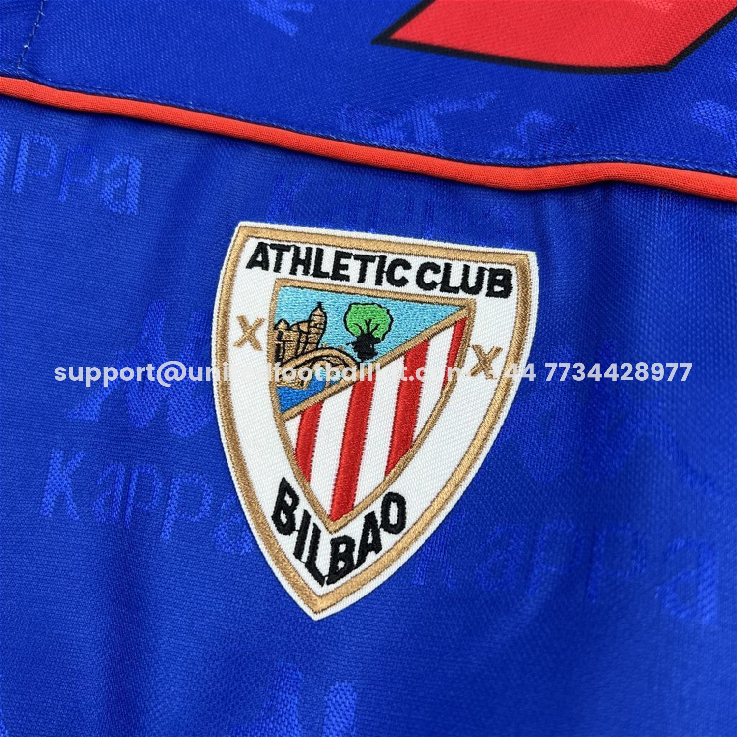 Unitedfootballkit.com | Retro Athletic Bilbao 1994-95 Away Jersey -Customize Name, Number and Patch | Worldwide Shipping