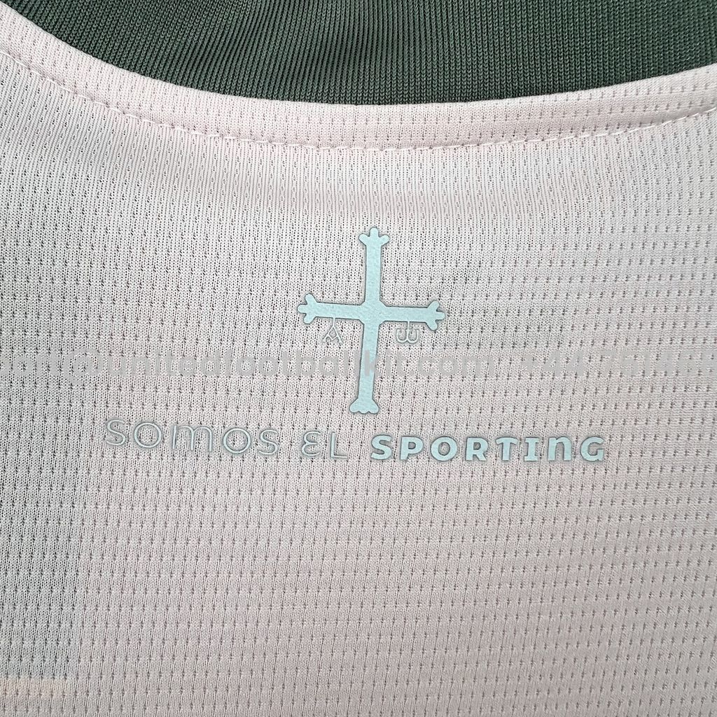 Unitedfootballkit.com | Sporting de Gijon 24-25 Third Kids Kit -Customize Name, Number and Patch | Worldwide Shipping