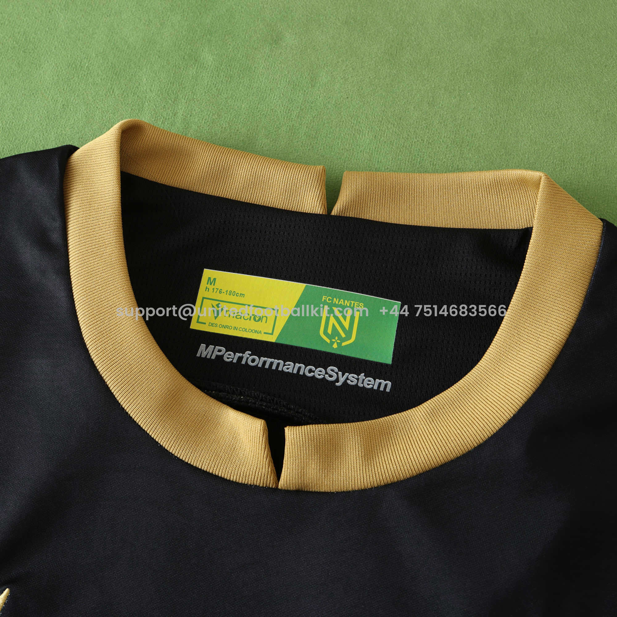 Unitedfootballkit.com | Nantes 24-25 Away Jersey - Fans Version -Customize Name, Number and Patch | Worldwide Shipping