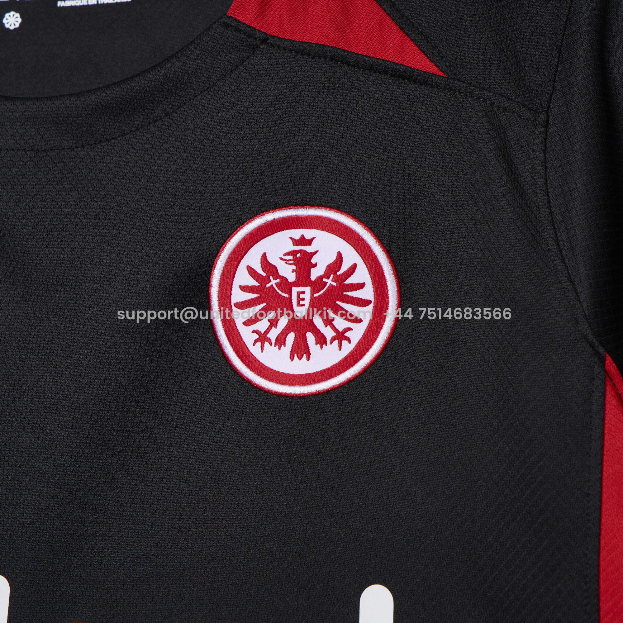 Unitedfootballkit.com | Frankfurt 24-25 Away Jersey - Fans Version -Customize Name, Number and Patch | Worldwide Shipping