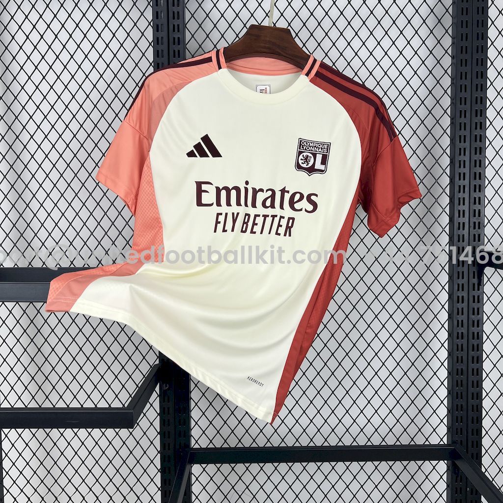 Unitedfootballkit.com | Olympique Lyonnais Lyon 24-25 Third Jersey - Fans Version -Customize Name, Number and Patch | Worldwide Shipping