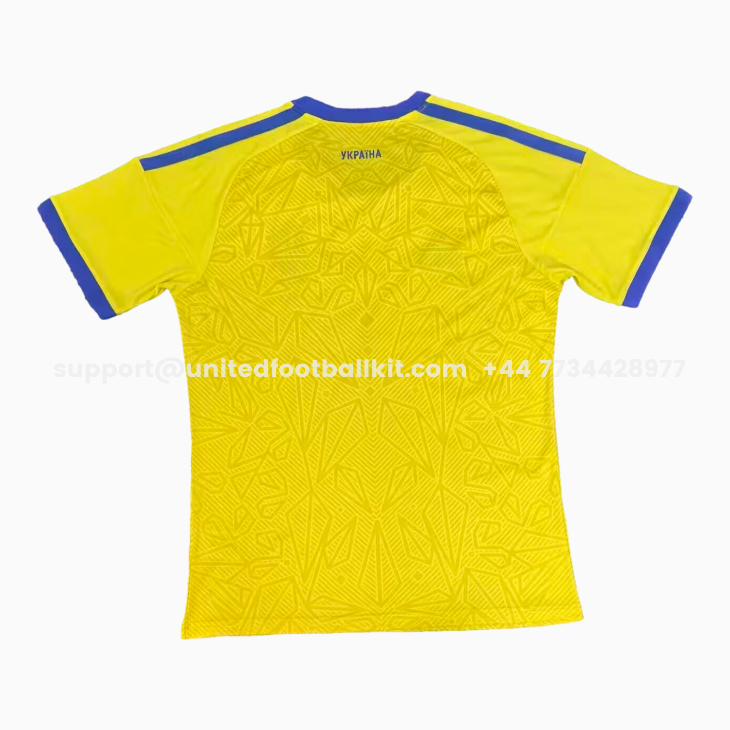 Unitedfootballkit.com | Ukraine 2026 Home Jersey - Fans Version -Customize Name, Number and Patch | Worldwide Shipping