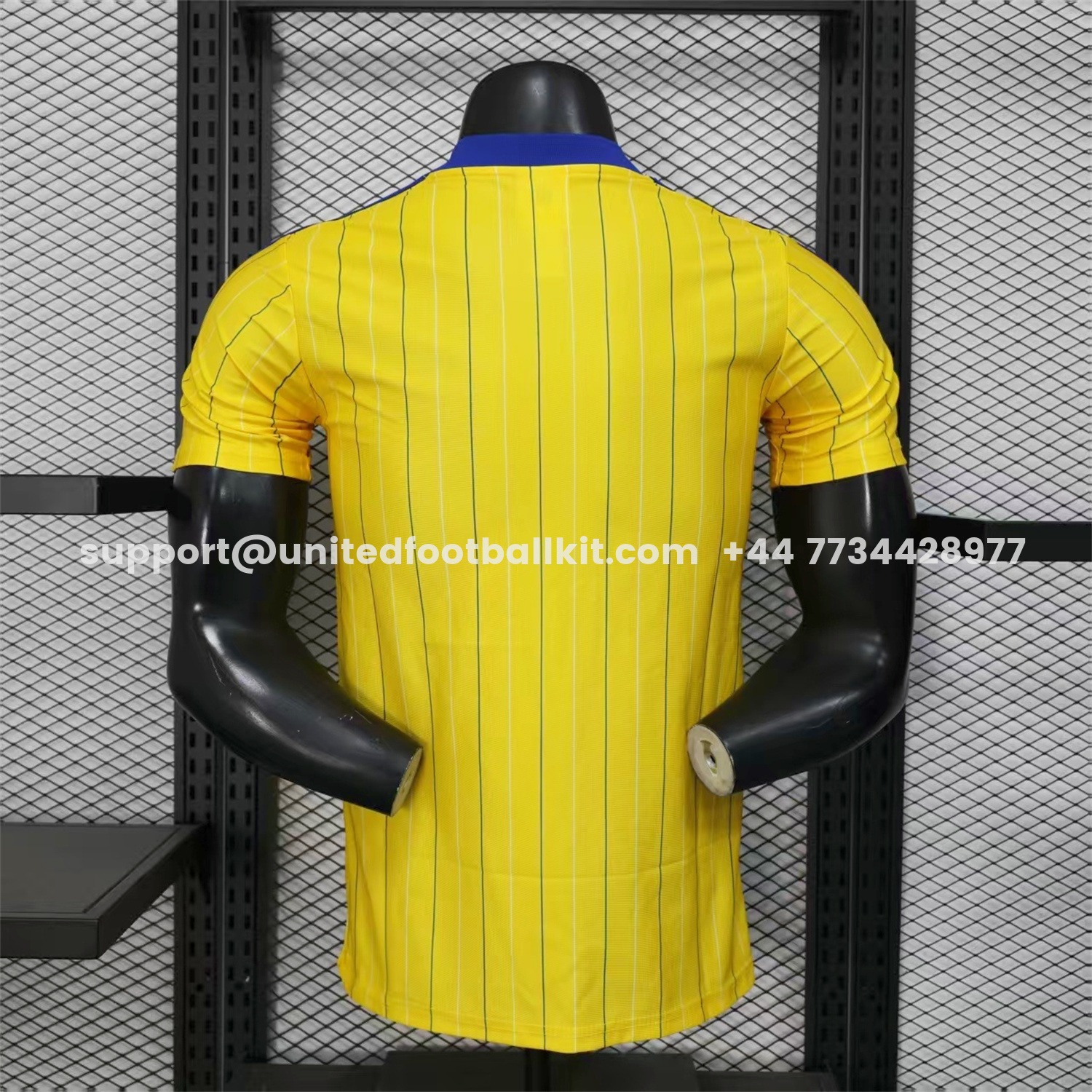 Unitedfootballkit.com | Leeds United 25-26 Icon Travel Special Edition Yellow Jersey - Player Version -Customize Name, Number and Patch | Worldwide Shipping