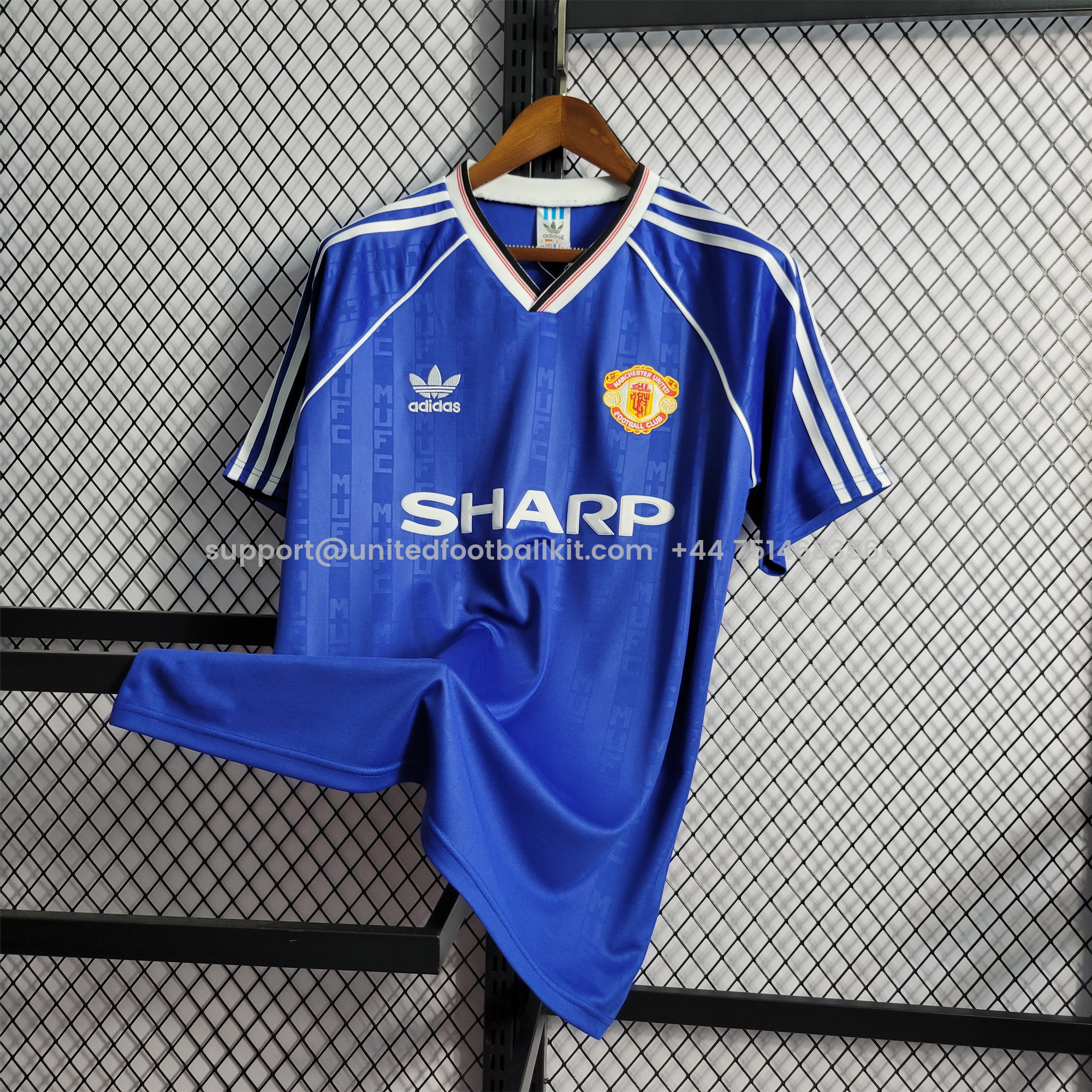 Unitedfootballkit.com | Retro Manchester United 1988-90 Third Away Jersey -Customize Name, Number and Patch | Worldwide Shipping