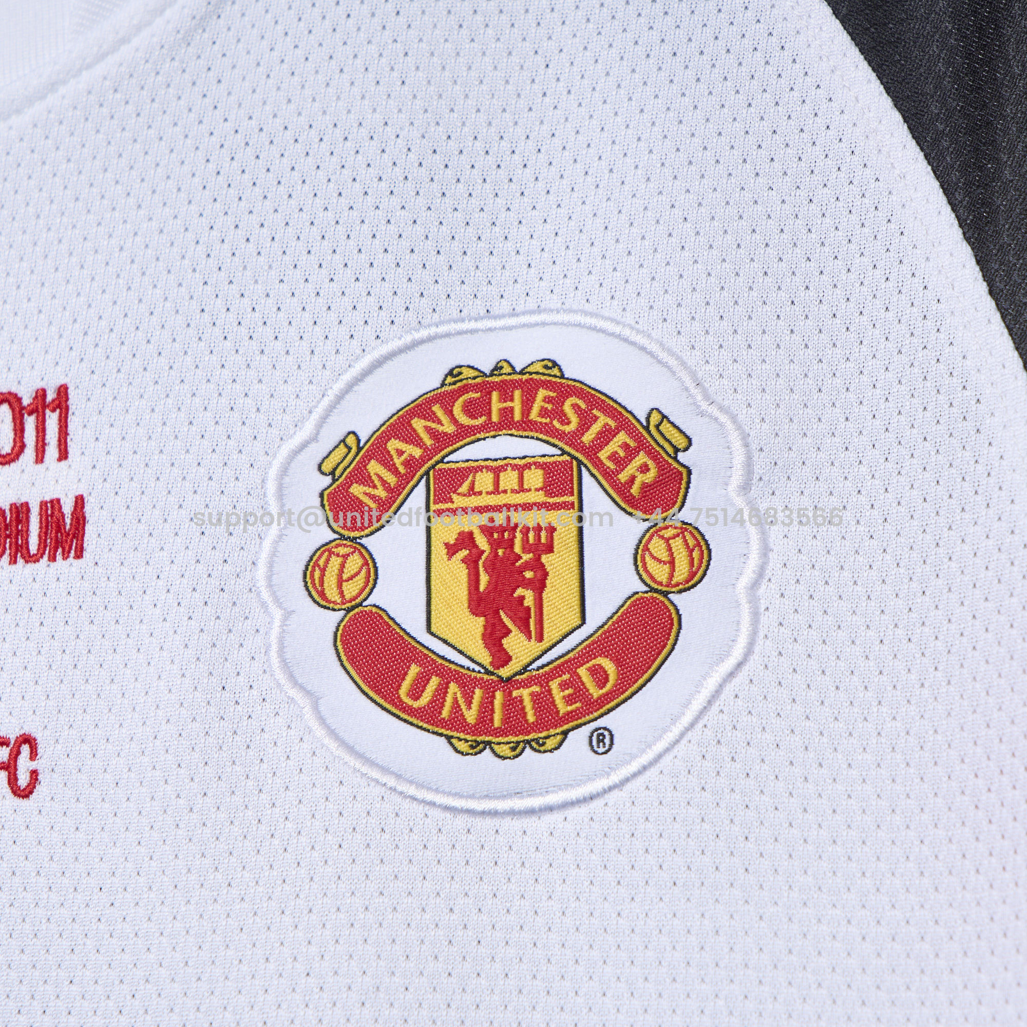 Unitedfootballkit.com | Retro Manchester United 10-11 Away Jersey - Champions League Final Version -Customize Name, Number and Patch | Worldwide Shipping