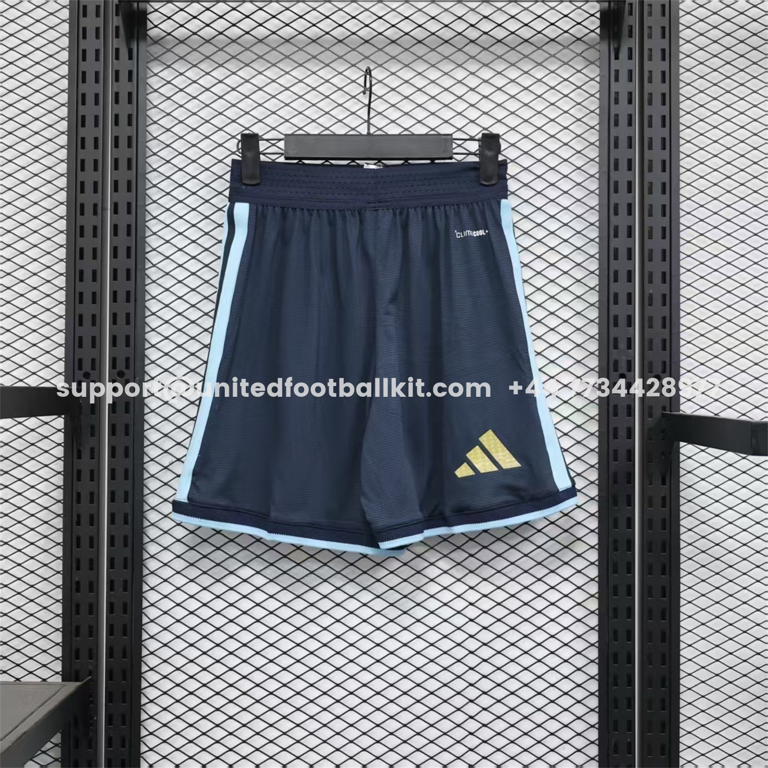 Unitedfootballkit.com | Argentina 2026 Blue Shorts - Player Version -Customize Name, Number and Patch | Worldwide Shipping